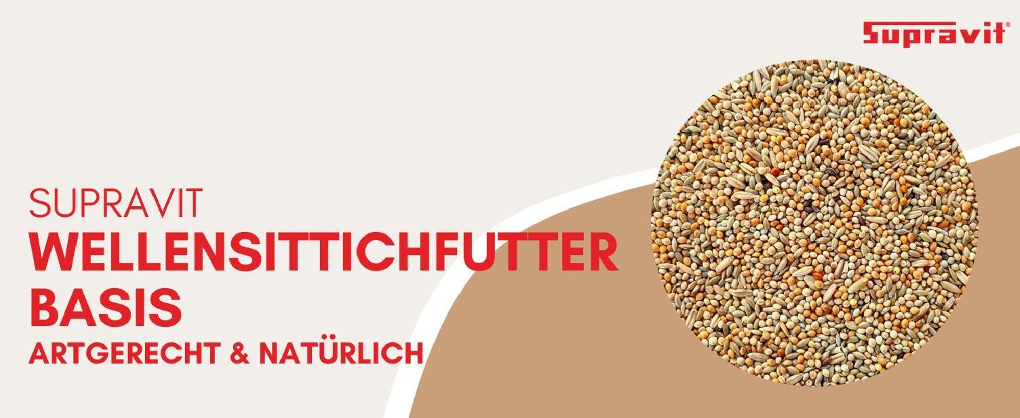 Produkt auf grafischem Hintergrund