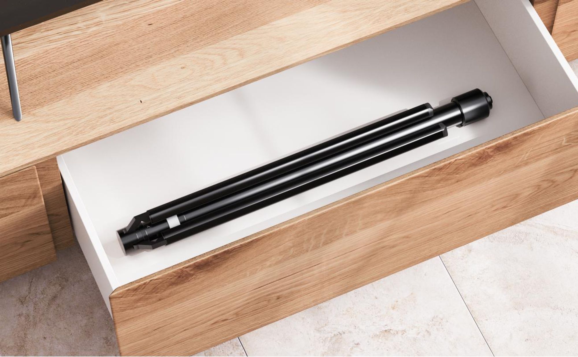 Ultimea Lautsprecherständer Steady 310 - 1 Paar Ständer für Poseidon und Skywave Serie Soundbar (bis 36,6 Zoll, Ausziehbar von 62 cm bis 93 cm