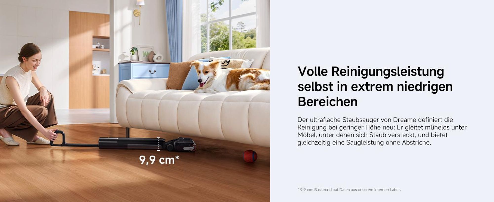 Dreame G12 Pro Flex-T Nass- und Trockensauger,23,000Pa Akku-Staubsauger,180° klappbar,entknotungsfrei,95°C Trocknung,60°C Heißwäsche,TangleCut,Schwarz