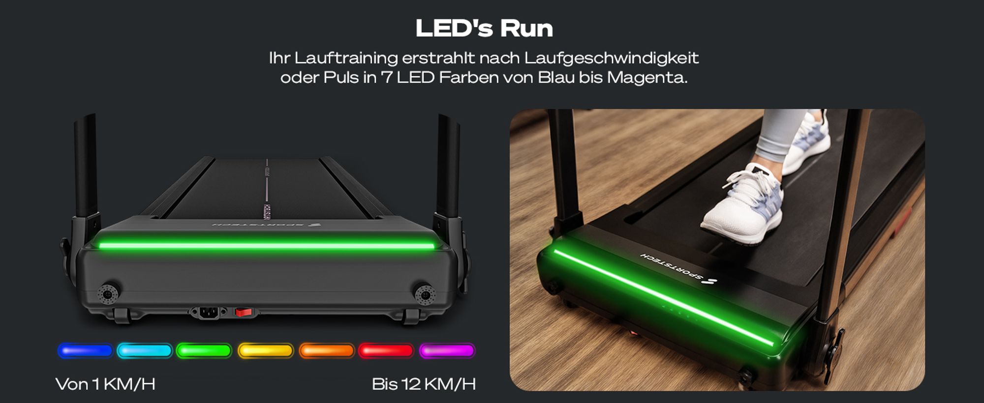sProRun Laufband von Sportstech