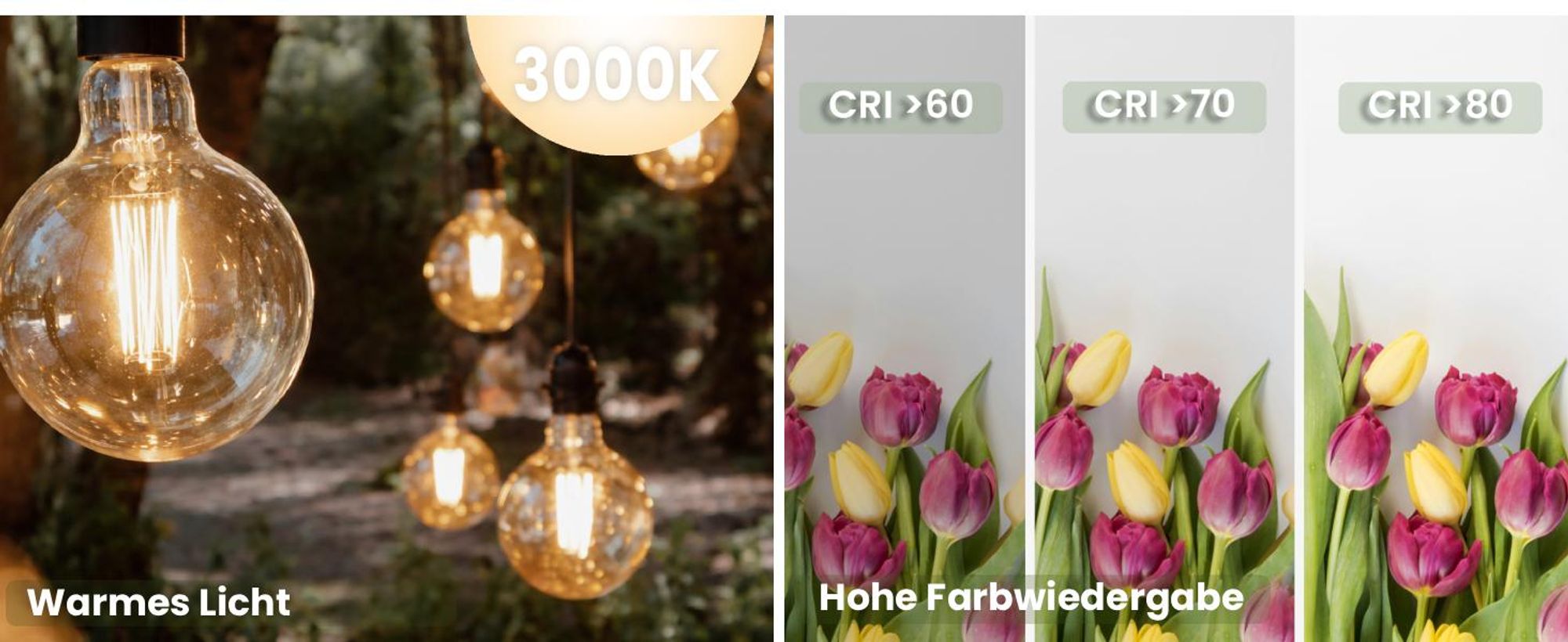 LUMILED G125 E27 LED Vintage Lampe 7W (Entspricht 60W) 806 Lm transparentes Glas Leuchtmittel kugelförmig 3000K Warmweiß Licht Kugel Retro Birne 360° Glühbirnen Filament