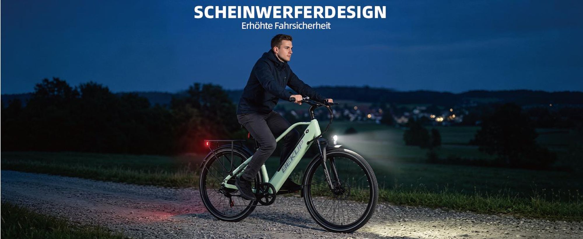 E-Bike V2 26 Zoll Trekkingrad, 522 Wh Akku, 45 Nm,  7 Gang Shimano Shimano, Kettenschaltung, Heckmotor, 522 Wh, für Arbeitsweg und Wochenendtouren