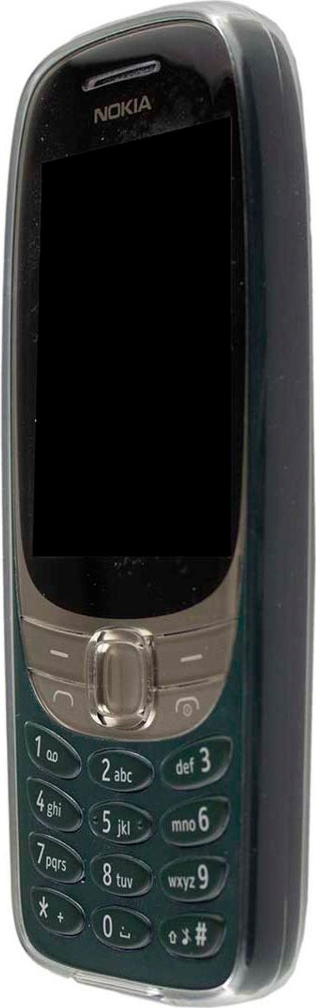 caseroxx Schutz-Hülle TPU-Hülle kompatibel mit Nokia 6310 (2021), Gummi Handy Tasche weiß-transparent Bild 4