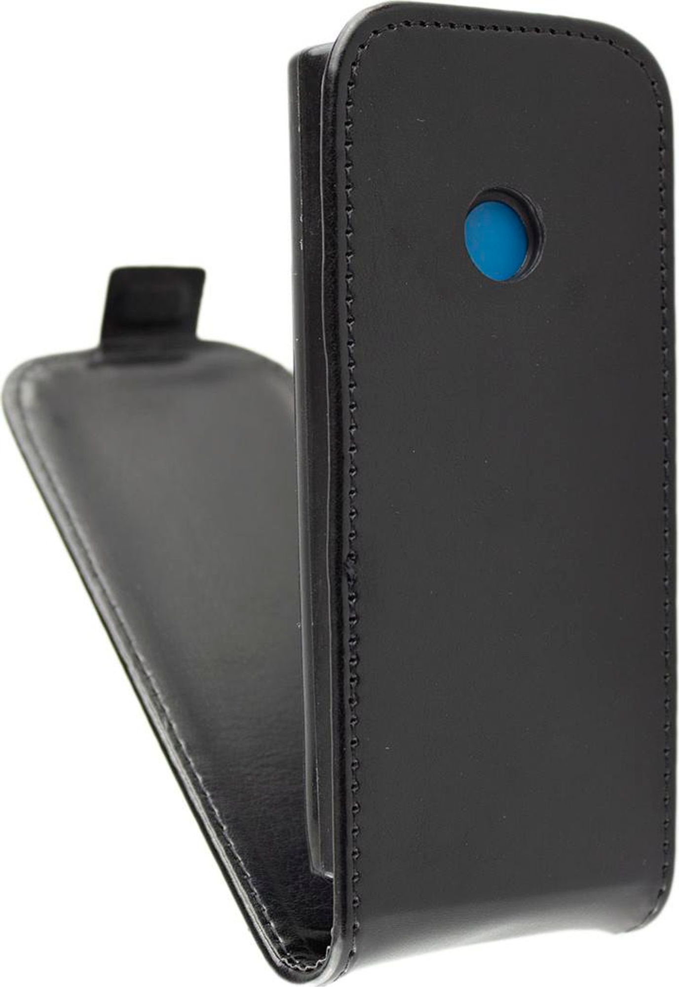 caseroxx Schutz Tasche Hülle Flip Cover kompatibel mit Nokia 105 / 110 4G, Smartphone Tasche Flip Cover in schwarz Bild 4