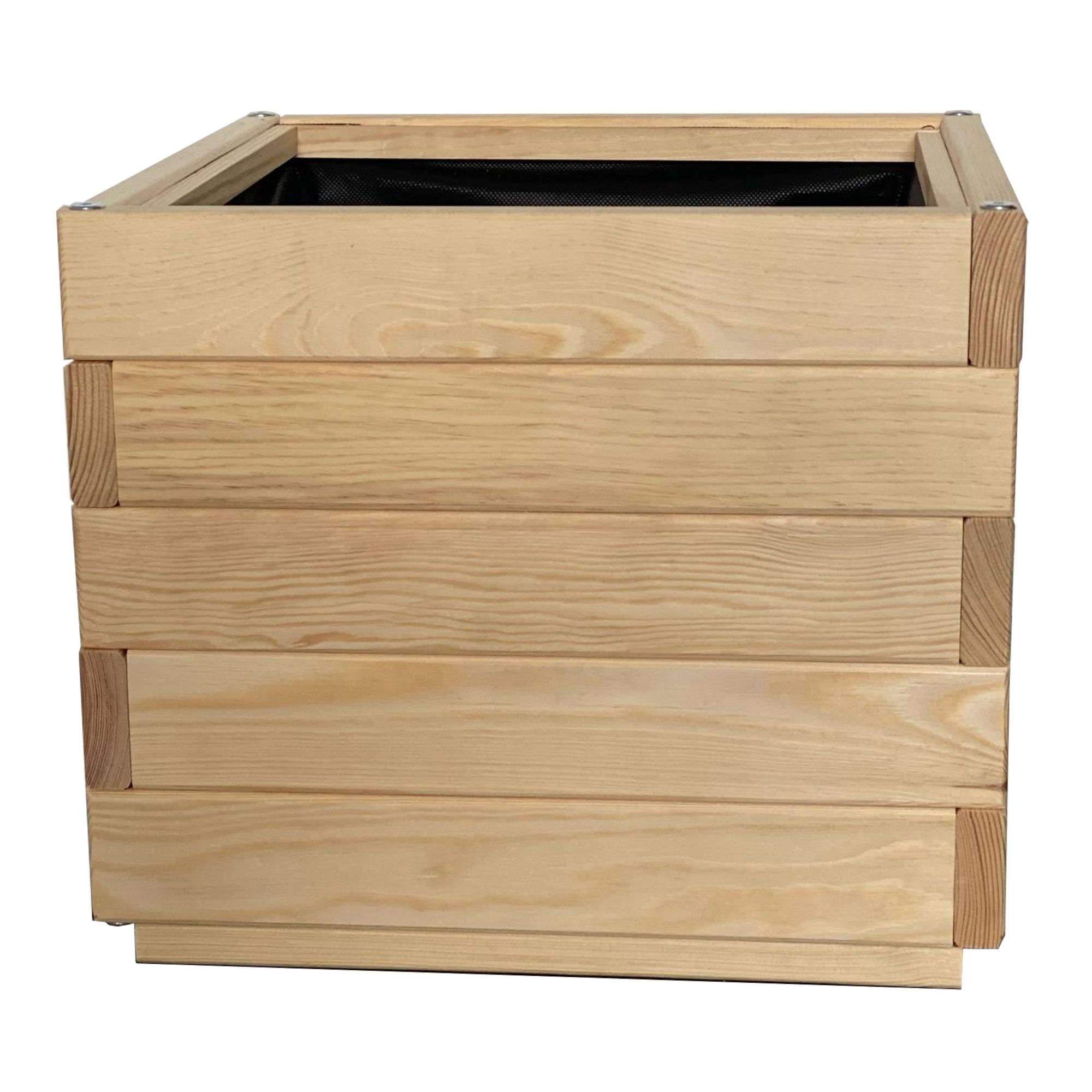 Massiver Holz Pflanzkasten Blumentopf Maße 40 x 40 x 34cm
