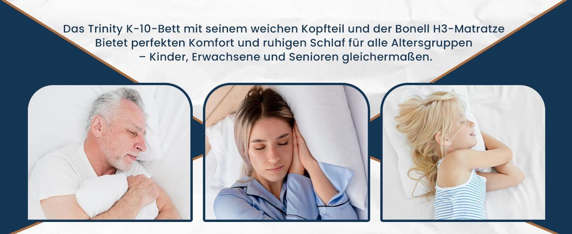 Best for Home Boxspringbett mit Bettkasten Trinity K10-SINGLE 100x200 Bonellfederkern inkl. Topper - Graphit