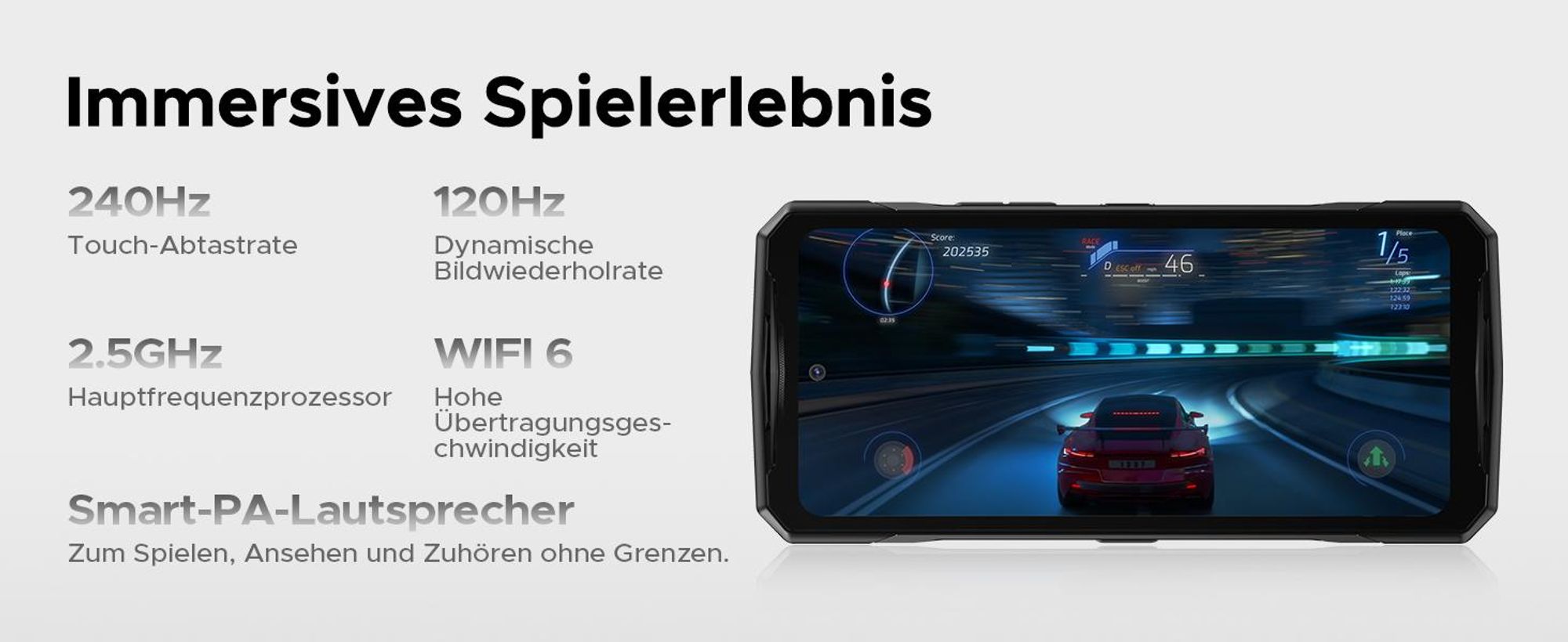 Doogee V40 Pro 5g 16gb/512gb 6.7´´ Blau One Size / EU Plug 220V Blau One Size