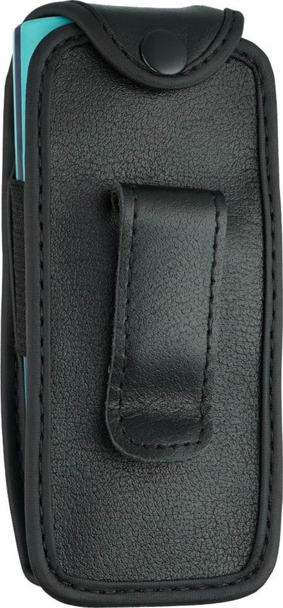 caseroxx Ledertasche mit Gürtelclip kompatibel mit Nokia 105 2G (2023) / 106 2G (2023) aus Echtleder, Tasche mit Gürtelclip und Sichtfenster Bild 3