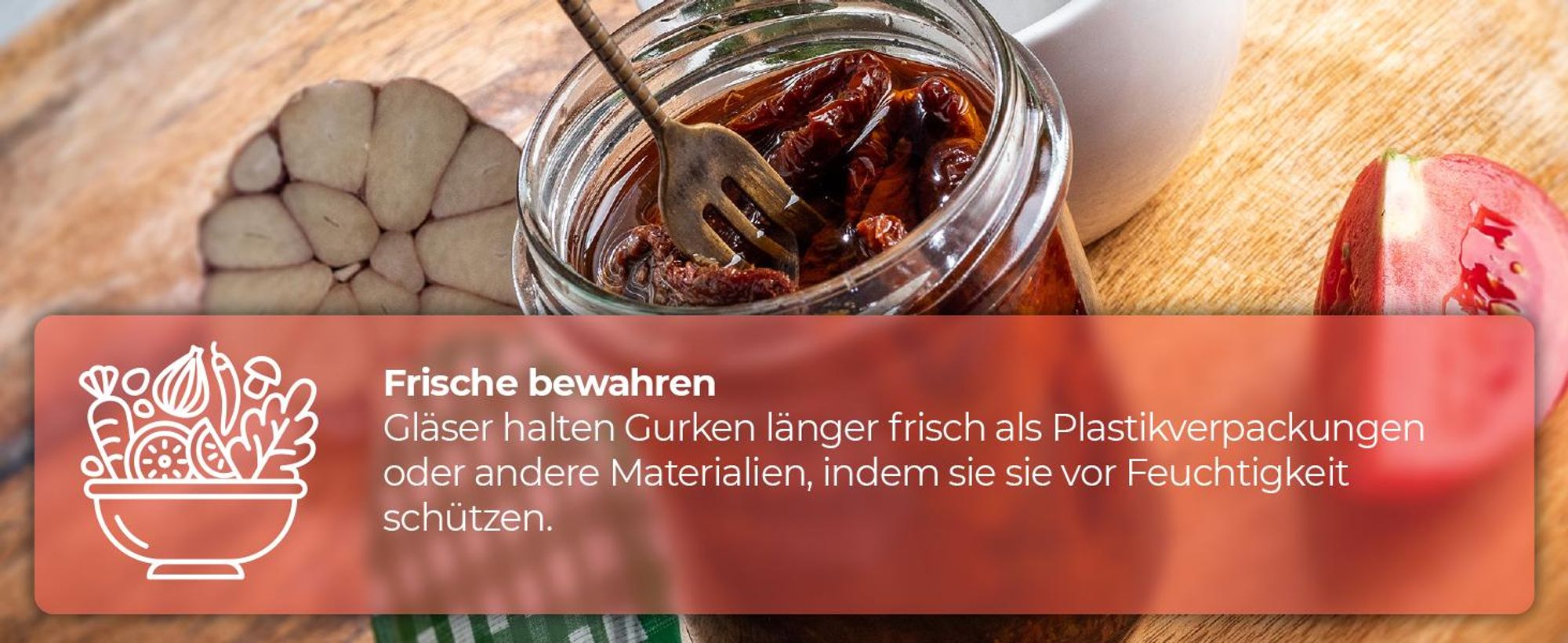 KADAX Einmachgläser mit Deckel "Senna", Marmeladengläser, Einweckgläser, 540 ml, Rot kariert, 48 Stück