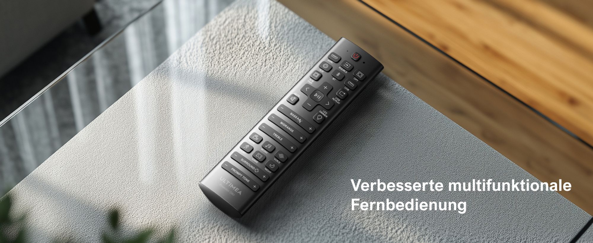Ultimea Poseidon D80 Boom, 7.1 Kanäle, Dolby Atmos, Spiel, Film, Musik, Nacht, Sport, Voice, 96 dB, 70 dB, 1%