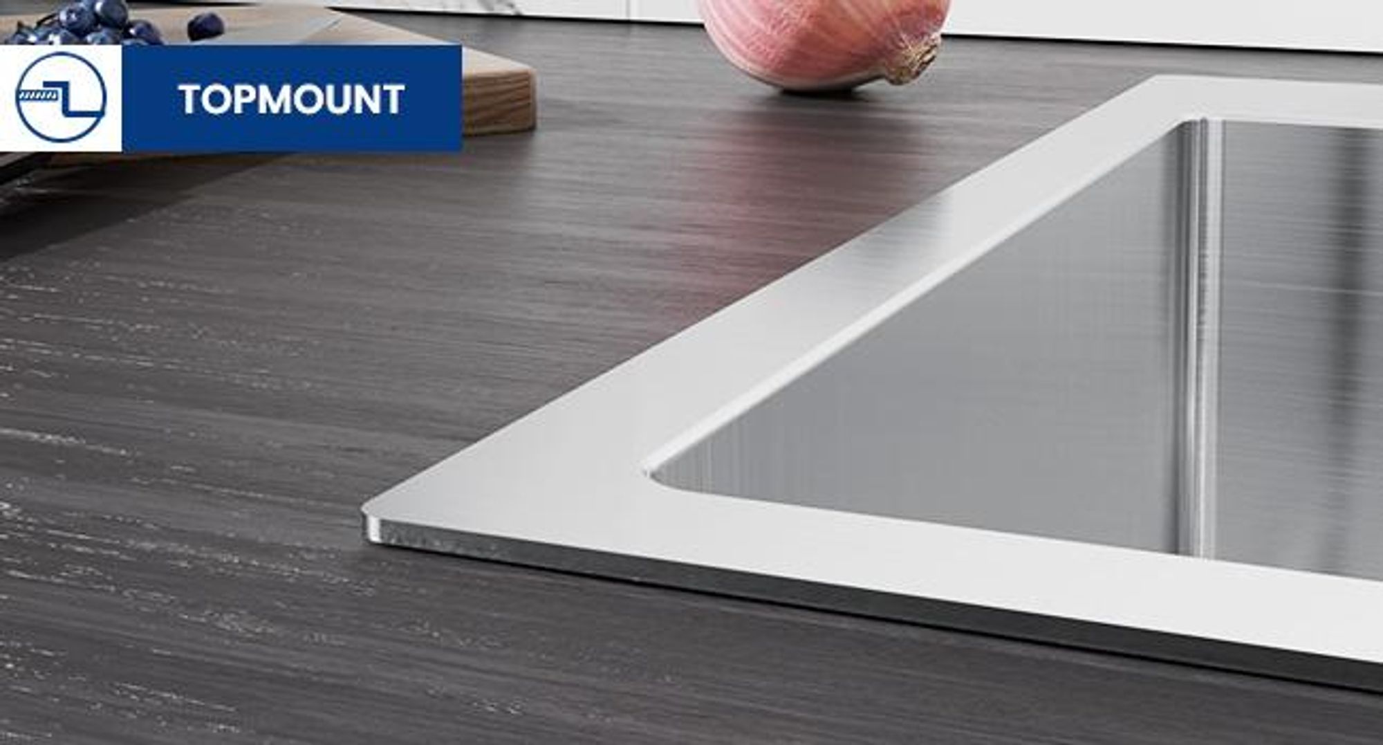 CECIPA Spülen  50cm × 45cm Spülbecken Einbauspüle aus Edelstahl +Ausziehbare Küchenarmatur aus Edelstahl