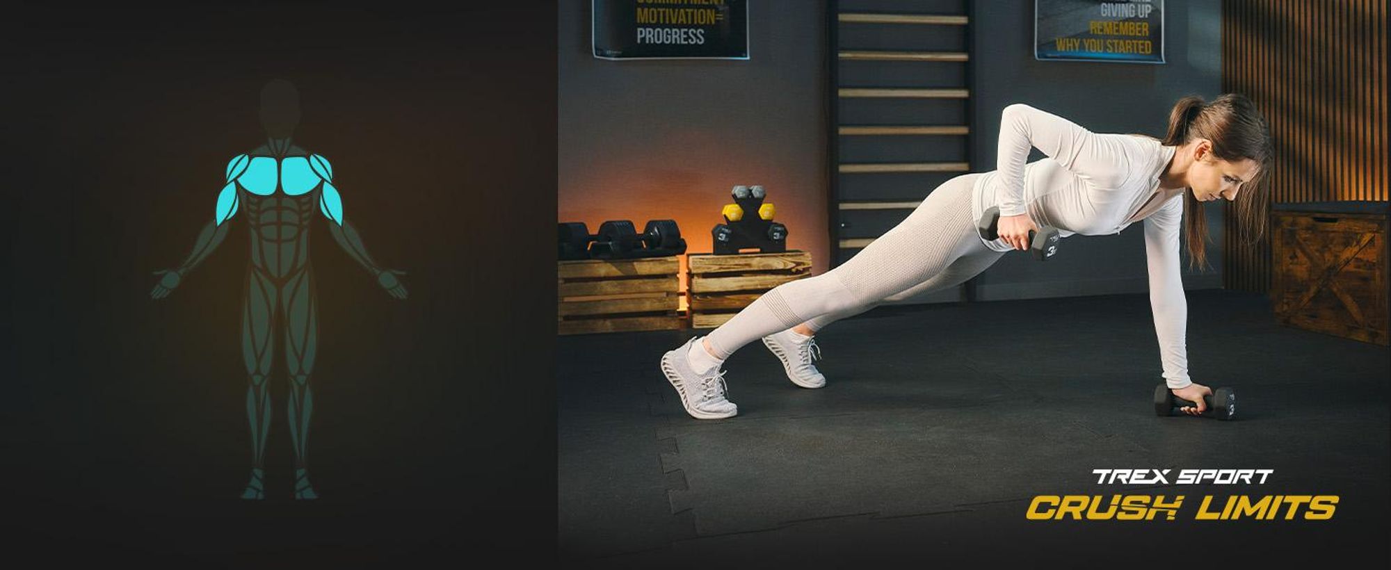 TREX SPORT Neopren Hanteln Set 2x2kg TX-020VD | Kurzhanteln, Hexagon, rutschfest, ergonomisch | Gusseisen Hantelset, Fitness Hanteln, Fitnesstraining