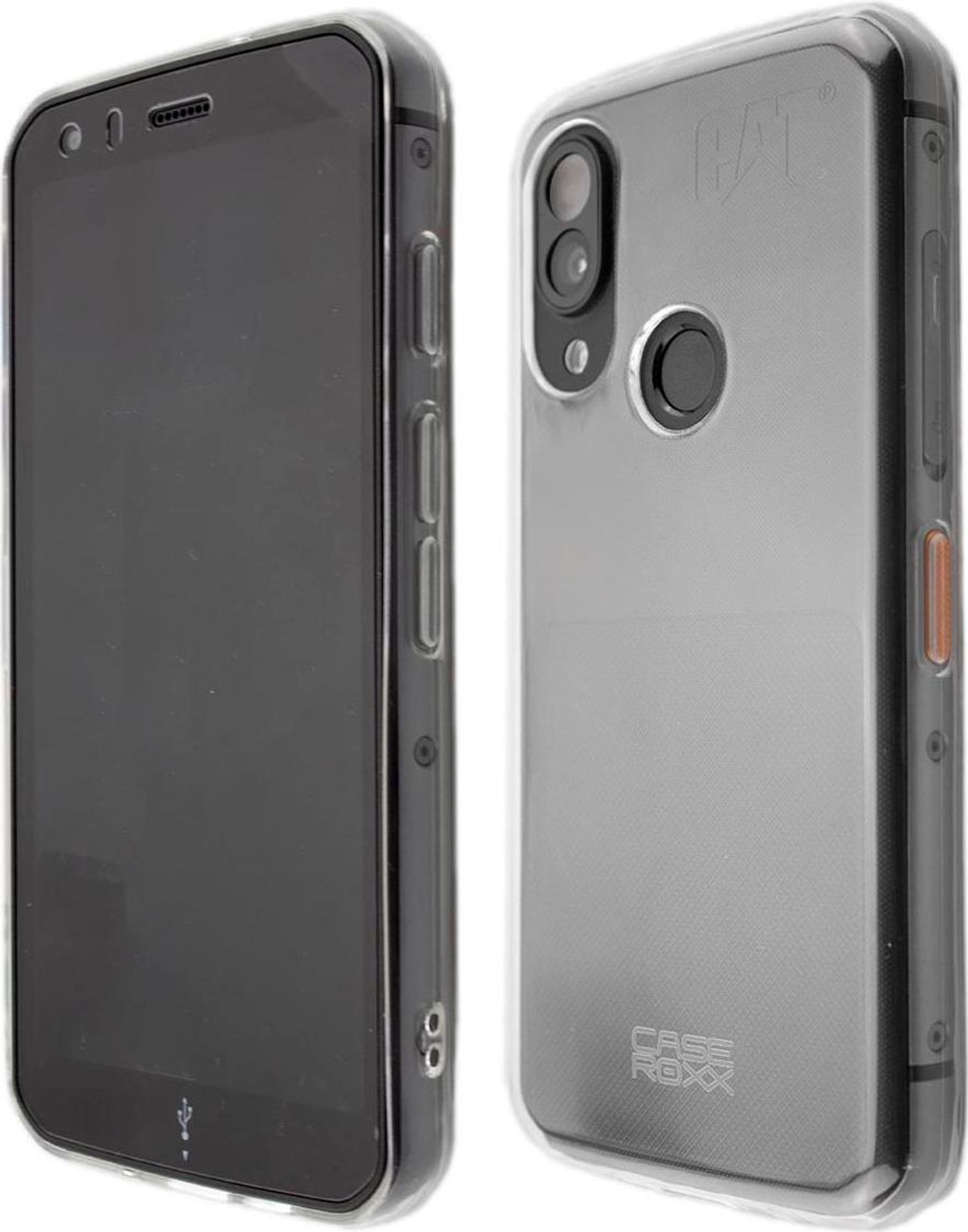 caseroxx Schutz-Hülle TPU-Hülle kompatibel mit Cat S62 / S62 Pro, Gummi Handy Tasche transparent  Bild 1