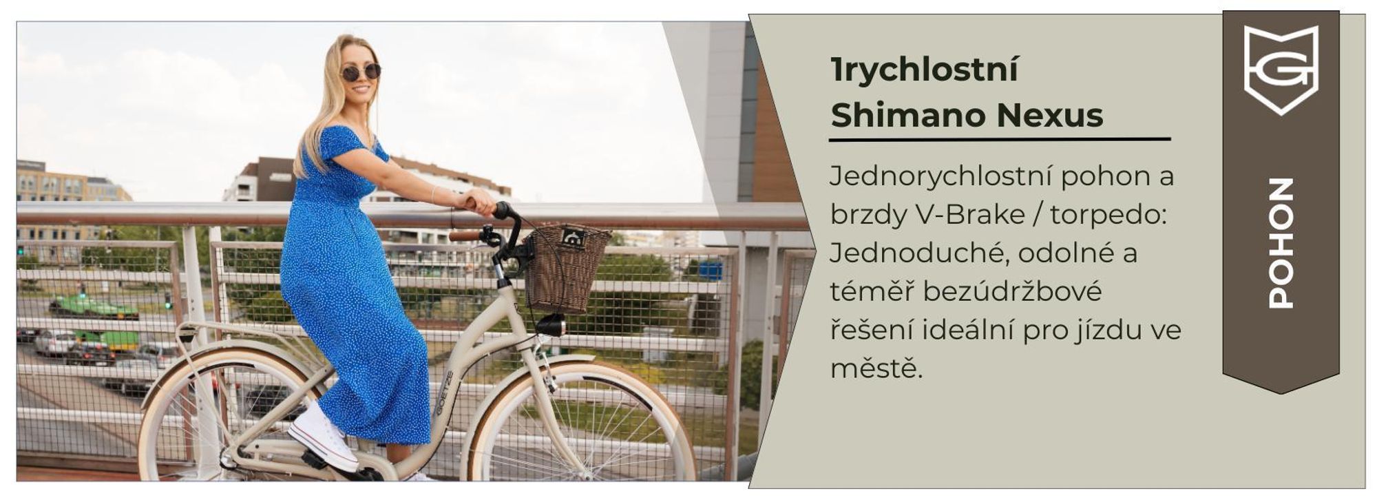1rychlostní Shimano Nexus