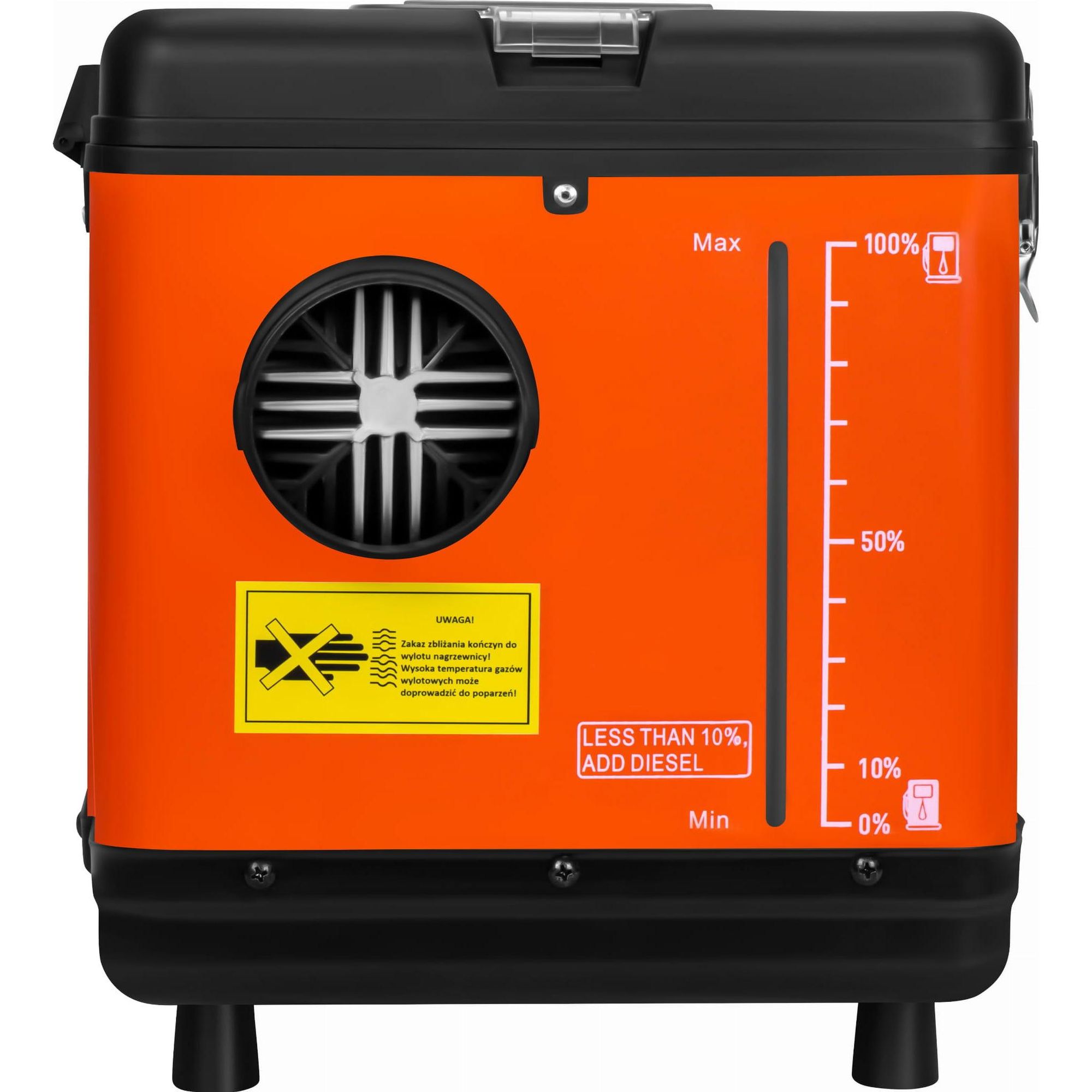 KRAFT&DELE | Tragbare Diesel Luftheizung, 9kW, 12V/24V/230V, Luftheizung, Diesel Standheizung, Lufterhitzer, Auto-Dieselheizung mit LCD-Display, Dieselheizung