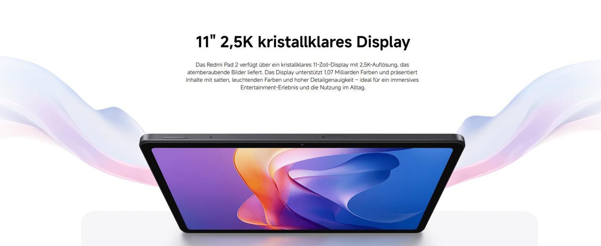 Xiaomi Redmi Pad 2 11" 6GB/128GB WiFi Grau (Graphite Gray)