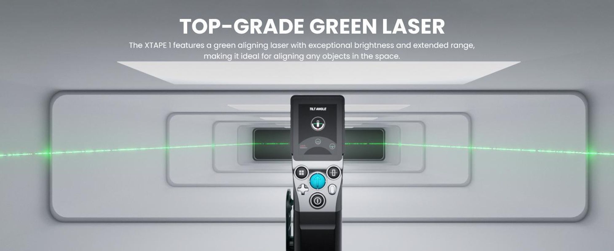 MiLESEEY XTape 1 Laser-Entfernungsmesser 100m & Digitales Maßband, P2P, App, OLED