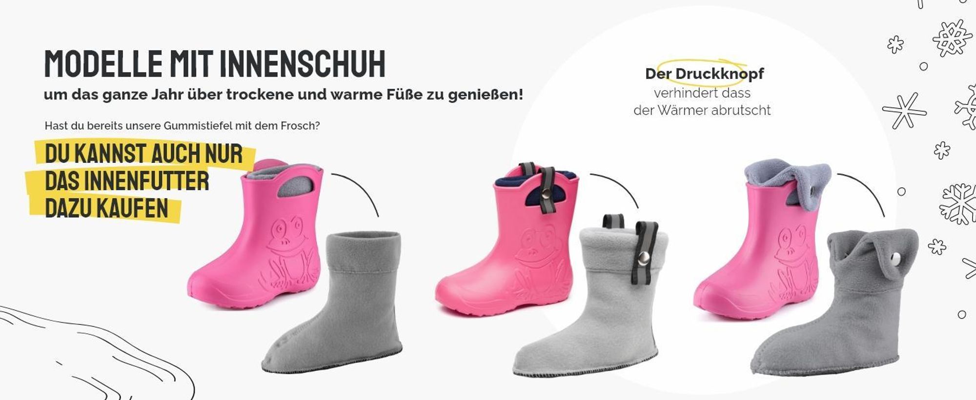 Ladeheid Eva Kinder Jungen Mädchen Gummistiefel Regenschuhe gefüttert LA-CA-03 (Puderrosa, 32/33 EU)
