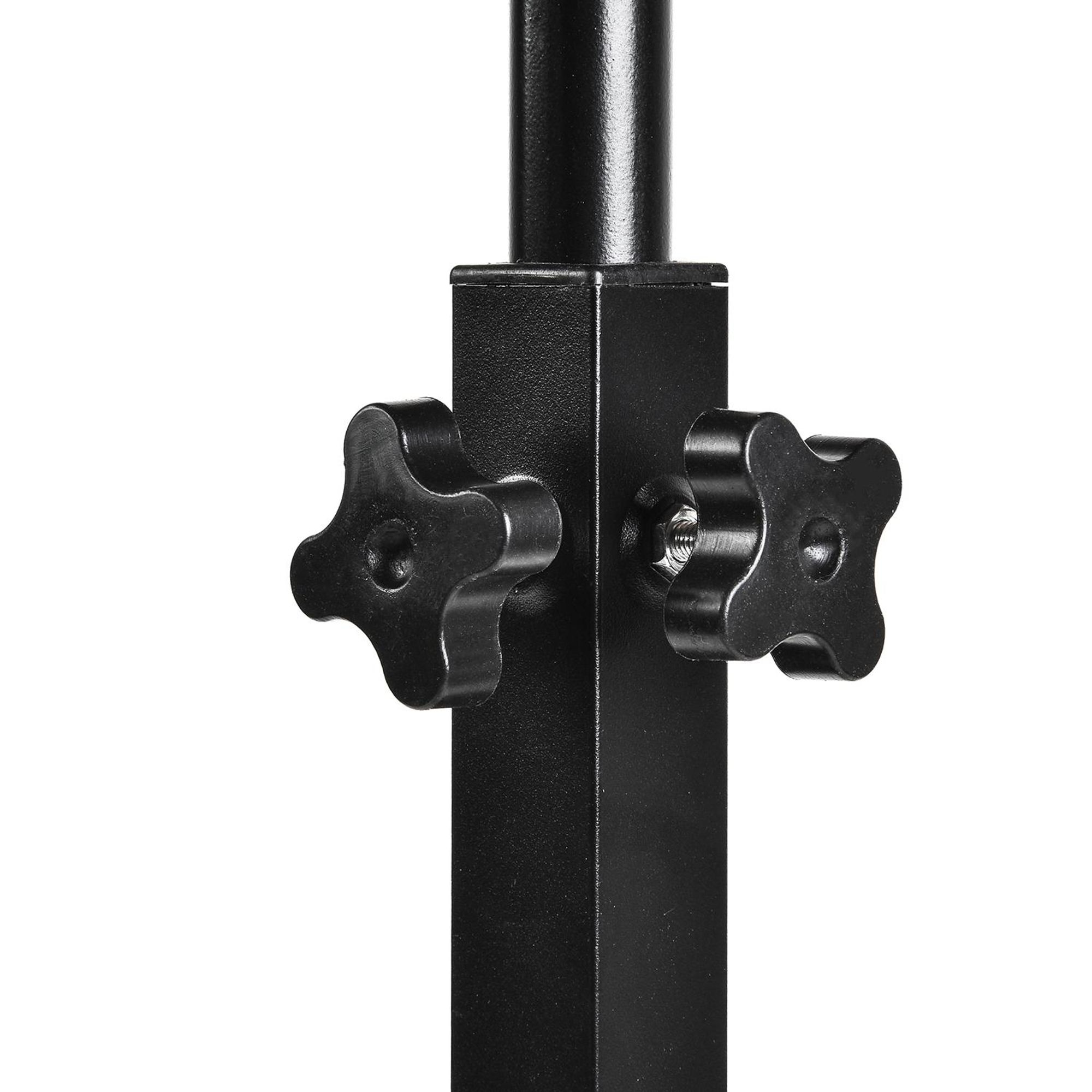 Mobiler Schreibtisch/Laptop-Ständer Maclean schwarz höhenverstellbar 59-89cm max. 30kg MC-121 B
