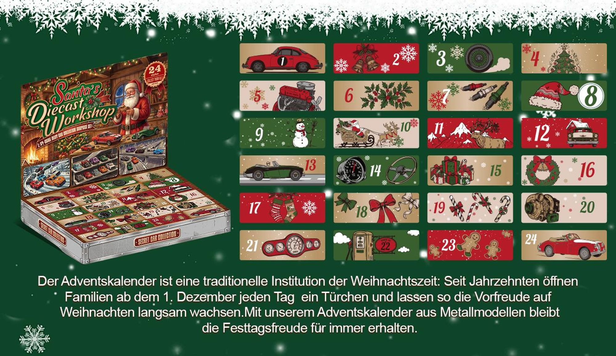 [Autospielzeug Adventskalender 2026 ]