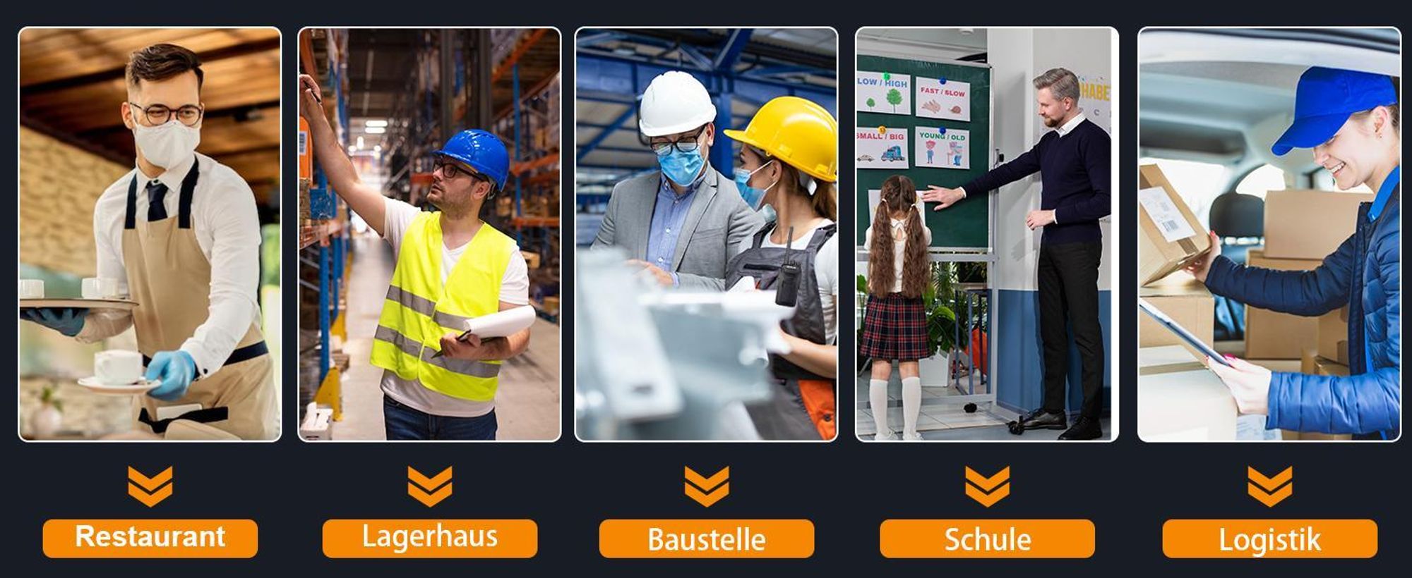 Retevis RT27 Funkgeräte, PMR446 Walkie Talkie mit 6-Wege-Ladegerät CTCSS/DCS, VOX, Lizenzfrei Wiederaufladbares für Baustelle, Sicherheit, Schule