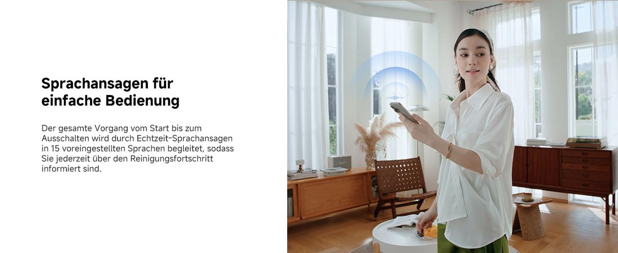 MOVA N1 Fensterputzroboter – kompakt, leicht, 8000 Pa Saugleistung, 32 m² Reichweite, 120 ml Wassertank, Smart Clean