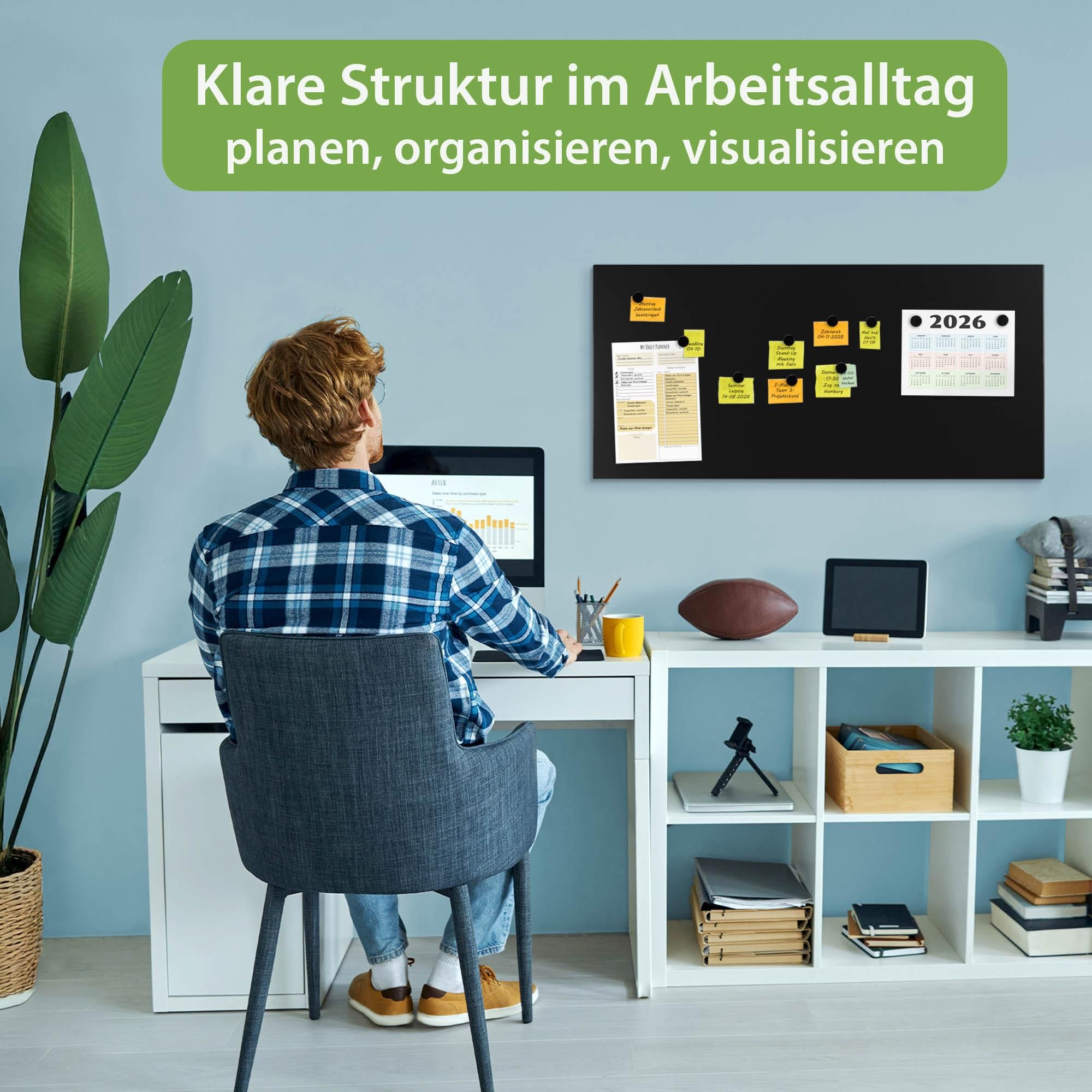Magnettafel fürs Homeoffice