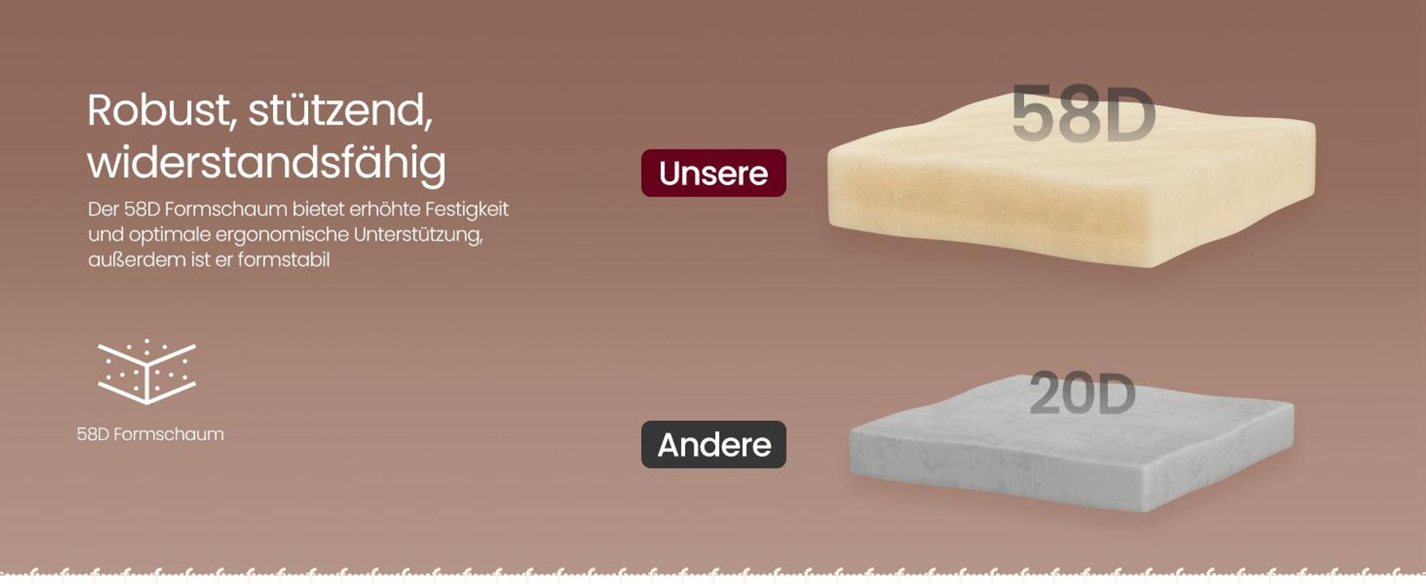 VASAGLE Esszimmerstuhl (2 St), Sitzhocker, EKHO Series, Kunstleder, 48,2 cm hoch, karamellbraun
