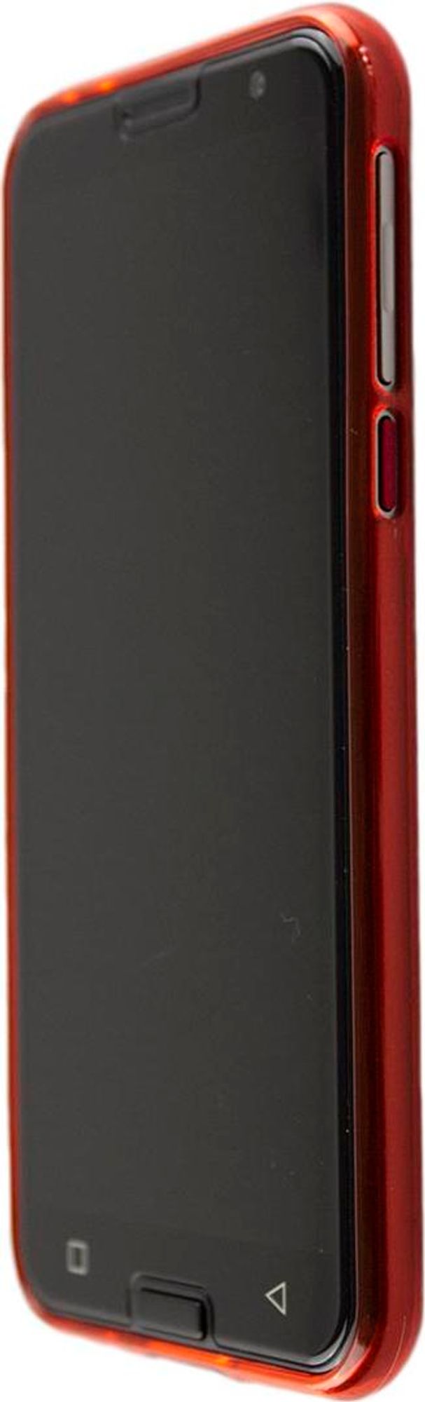 caseroxx Schutz-Hülle TPU-Hülle kompatibel mit Emporia Smart 5, Gummi Handy Tasche rot  Bild 4