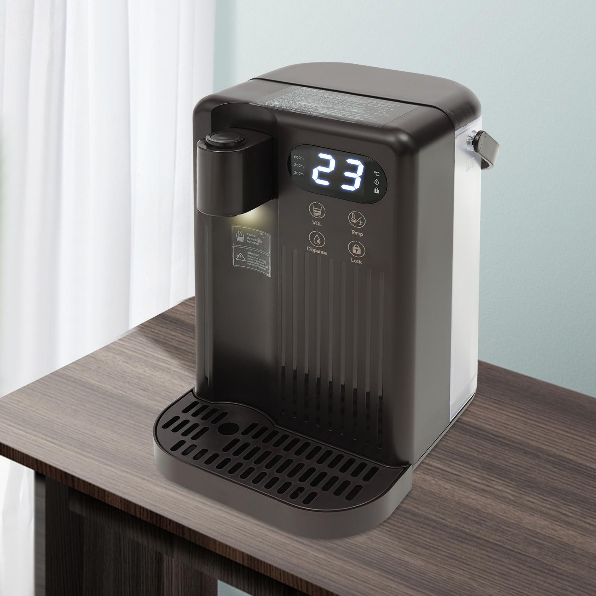 Wasserspender, Elektrischer Warmwasserspender, Trinkbrunnen-Büro-Home Heiße und kalte Tischtrinkmaschine