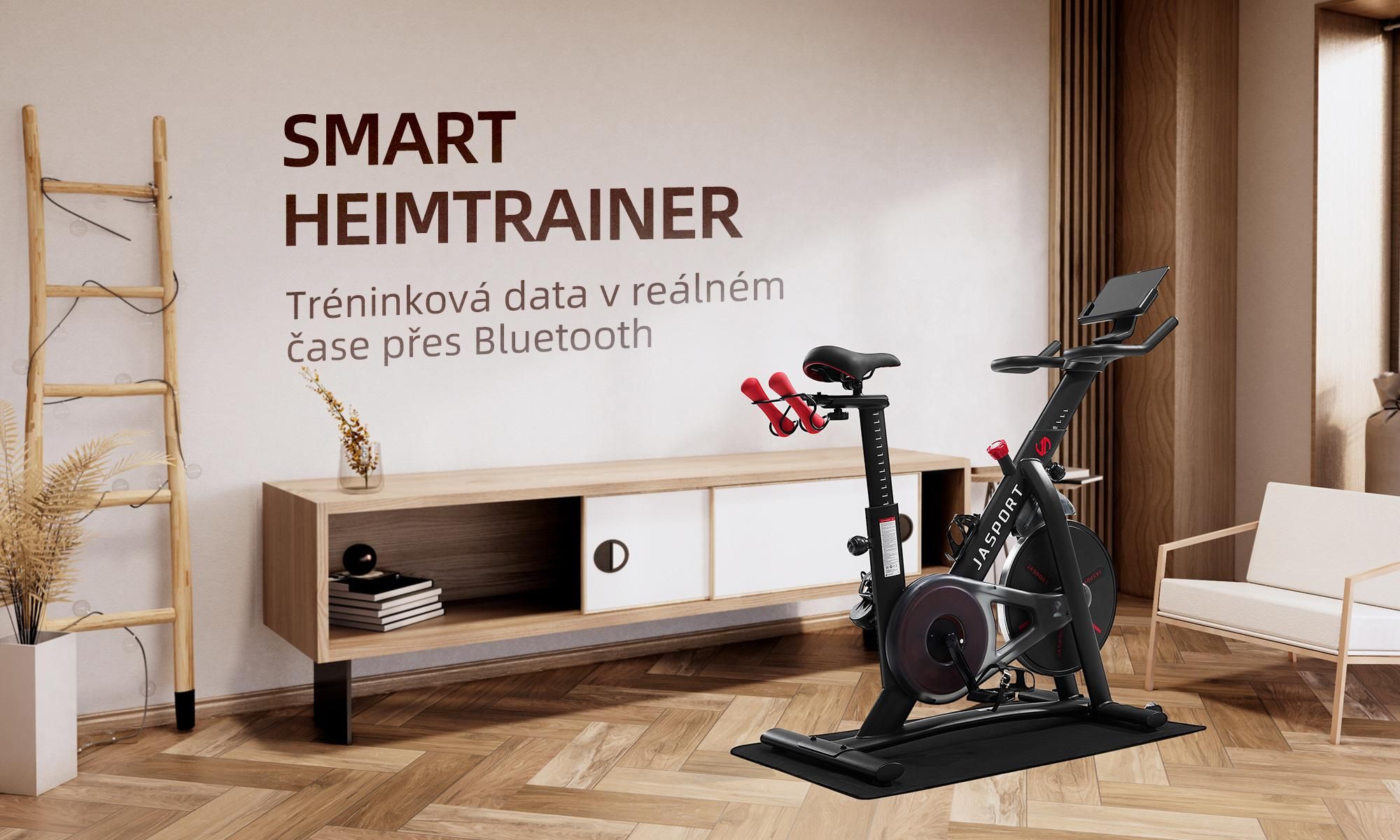 JASPORT Speedbike S3, tichý stacionárny bicykel, magnetický brzdový systém, tréningová aplikácia, Kinomap & Zwift