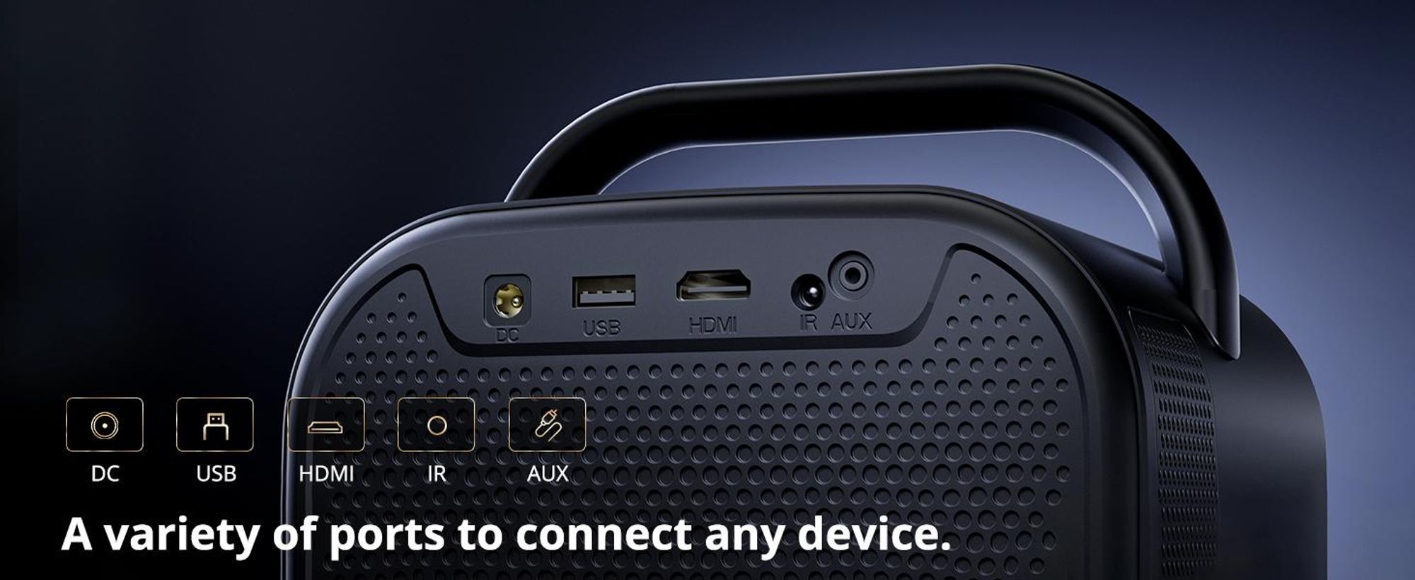 ETOE Seal Pro Beamer 1080P Native 1300 ANSI Google TV Netflix Integriert Autofokus 4K Decoding 2.4G/5G WLAN