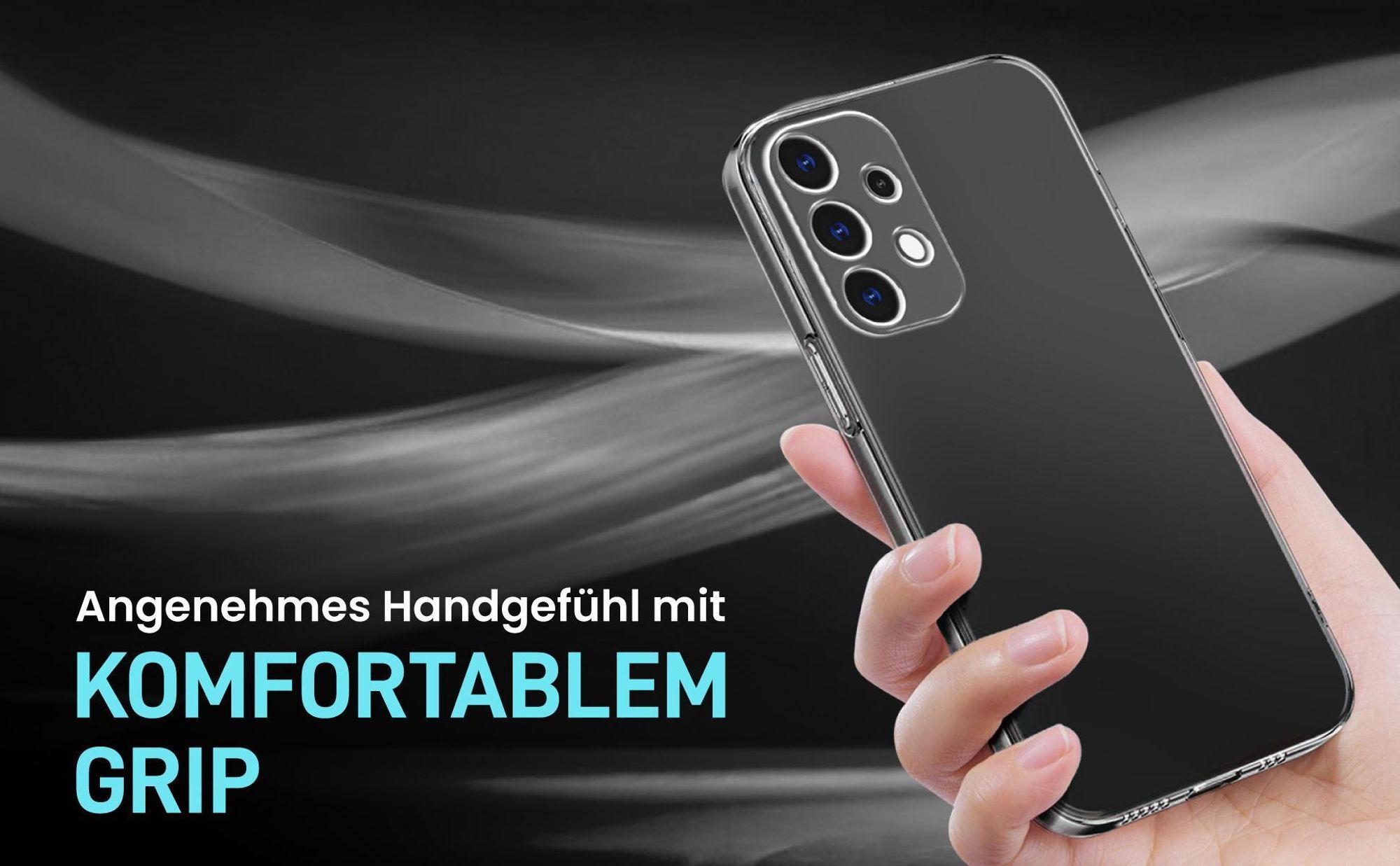 Case für Samsung Galaxy A53 5G aus strapazierfähigem und schmutzabweisendem Material