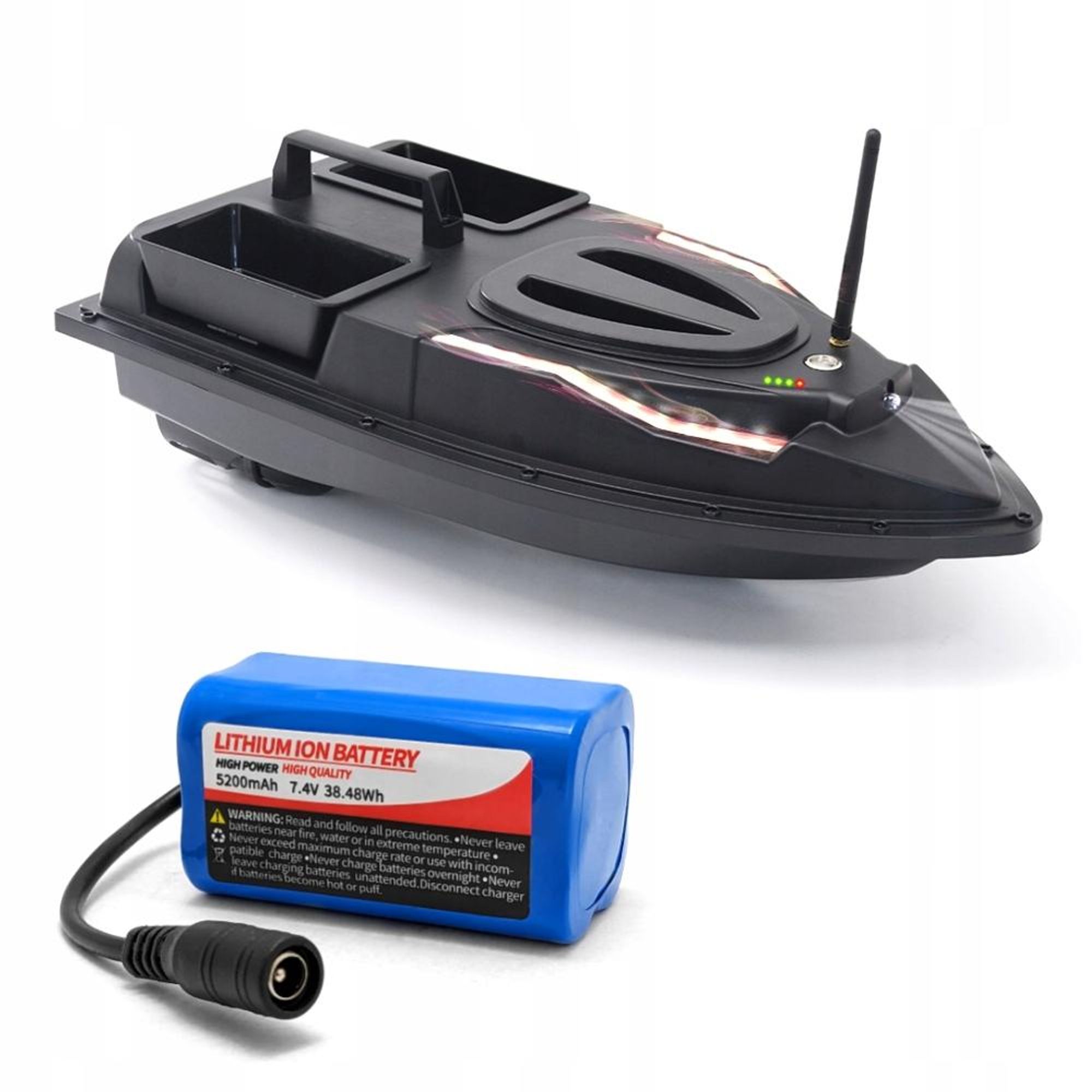 Bateria Akumulator Łódka Zanętowa Flytec Li-ion 5200mAh 7Ah 7.4V Dron RC