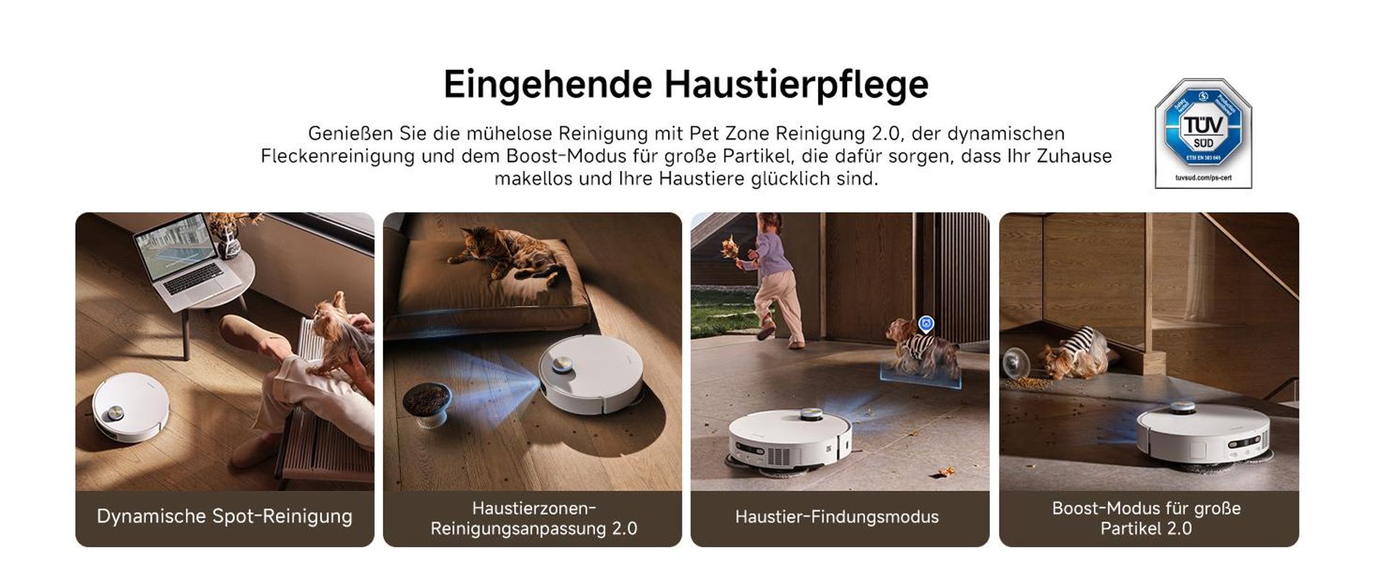 Dreame X50 Ultra Complete Staubsauger Roboter mit Wischfunktion,20KPa Saugkraft,6cm Hindernisfreiheit,Hebarem Wischmopp,360°-Navigation,KI-Vermeidung