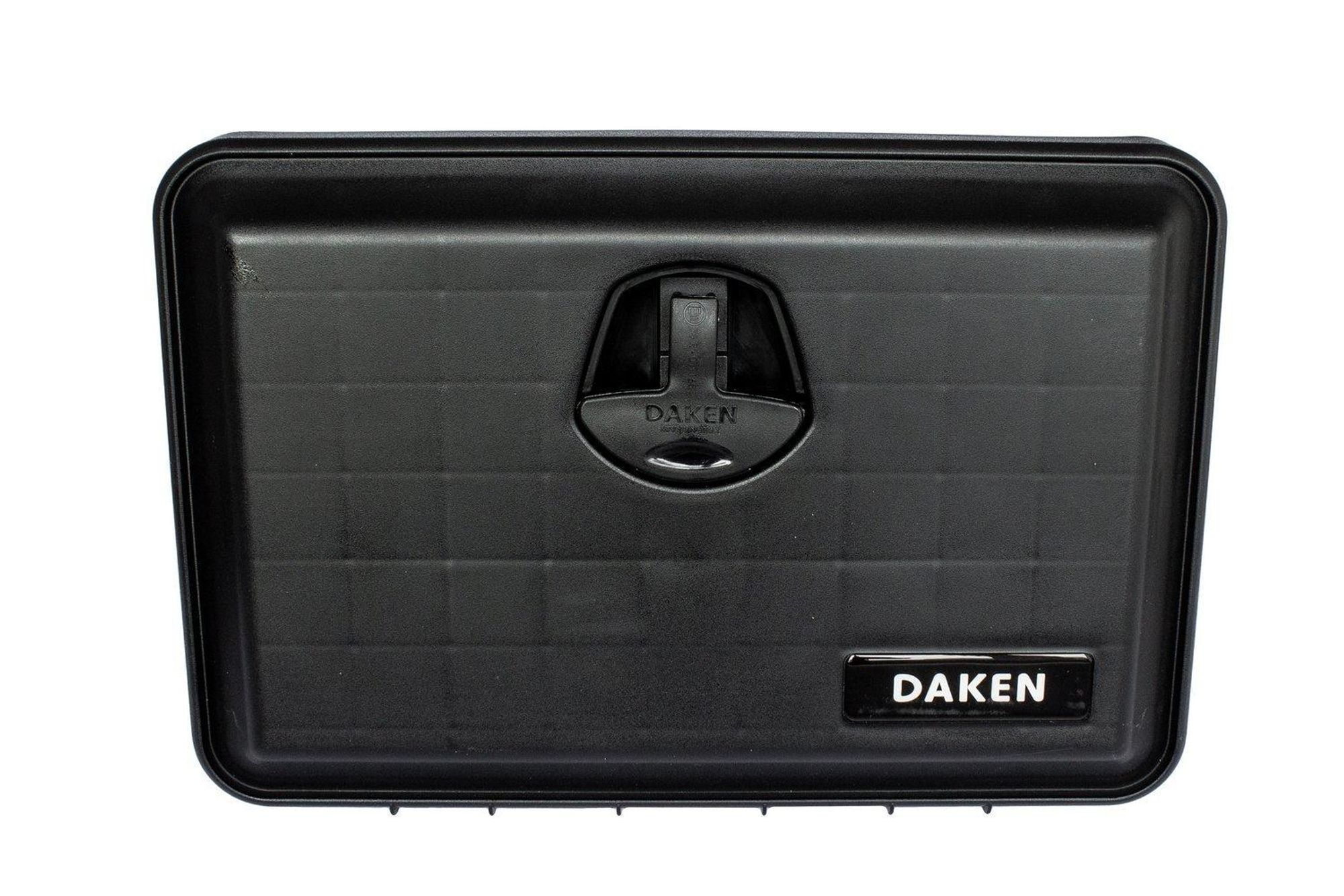 DAKEN JUST 81100 Werkzeugkasten 500x350x300 mm LKW Staukasten 27L abschließbar für Anhänger und Nutzfahrzeuge