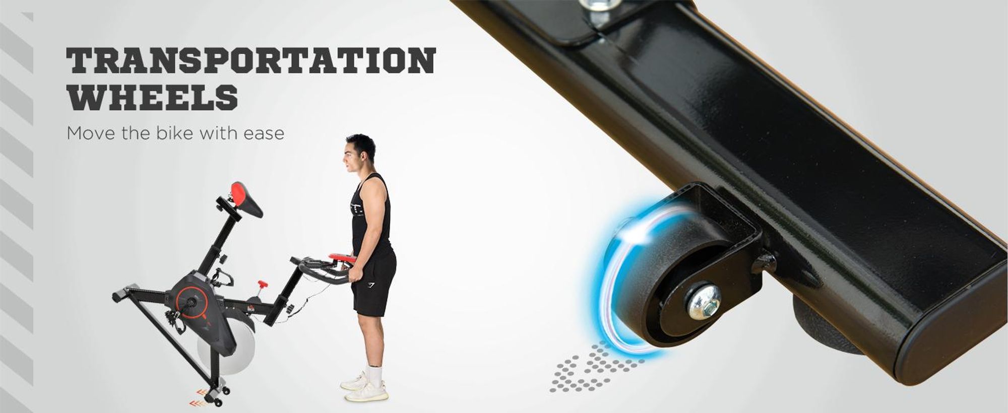 Rower treningowy HOMCOM, rower fitness z monitorem pracy serca, wyświetlaczem LCD, uchwytem na iPada, regulowanym siedziskiem i oporem, rower treningowy do domu, trening cardio w pomieszczeniach, 85 x 46 x 114 cm
