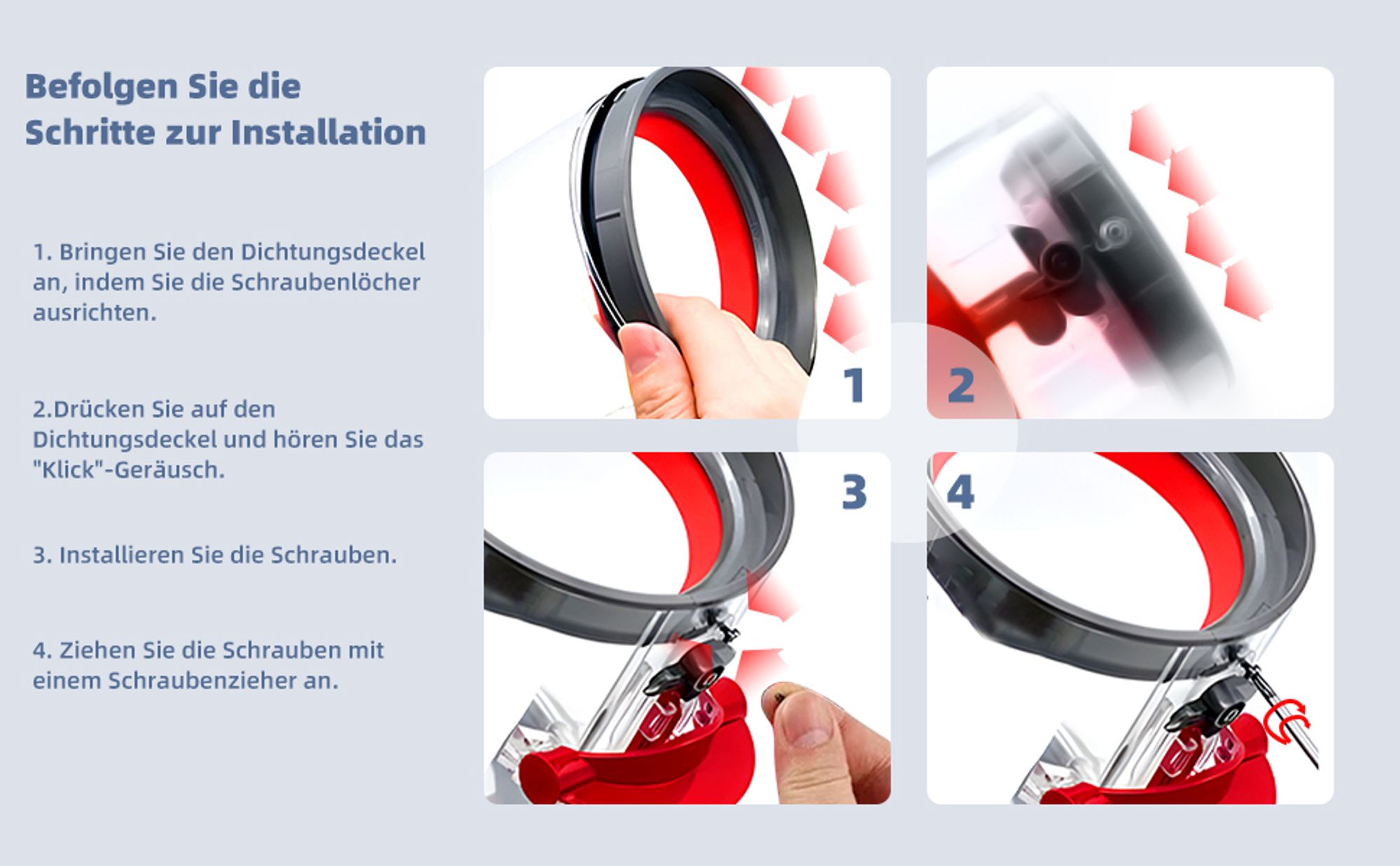 Verbesserter Staubbehälter für Dyson V11 V15 SV14 SV15 SV22 Staubsauger Großen Behälter, Ersatz Big Bin Assembley Teile-Nr.