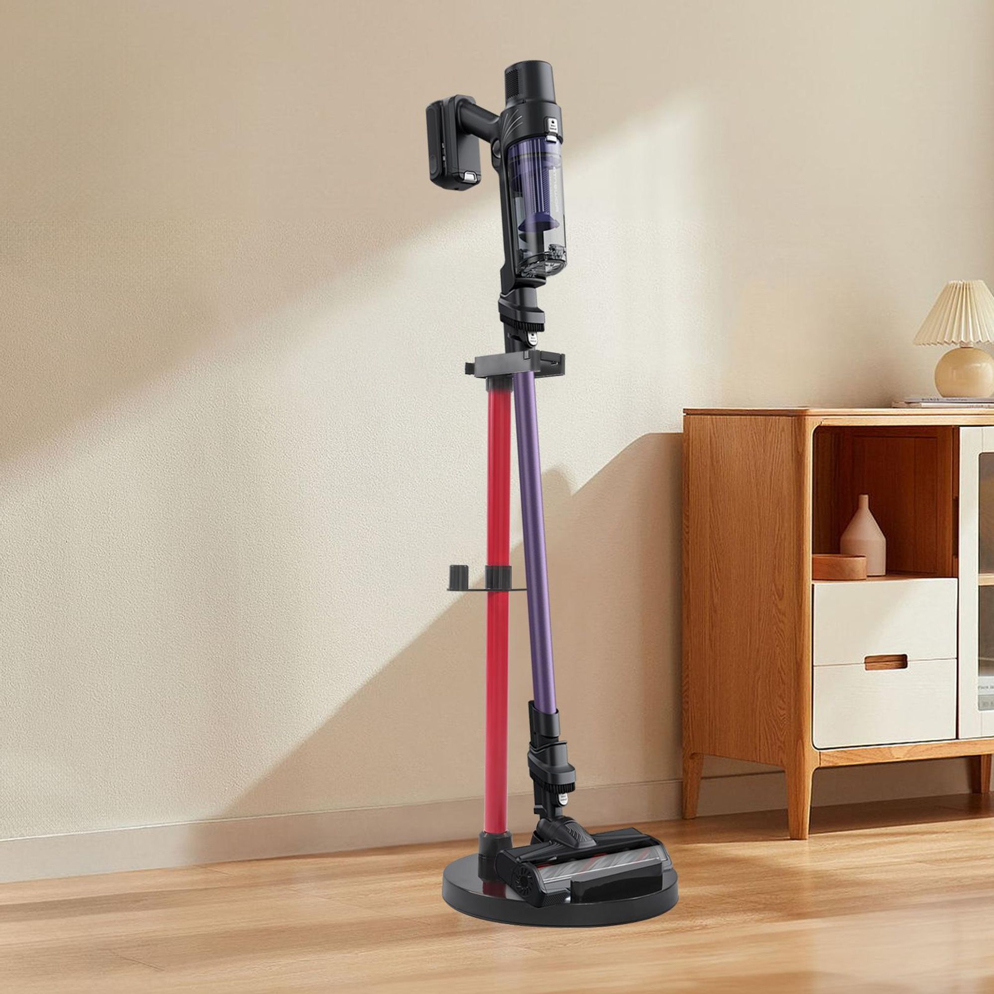 Ständer für Staubsauger, Staubsaugerablage, Halter für Staubsauger, Staubsauger-Organisator