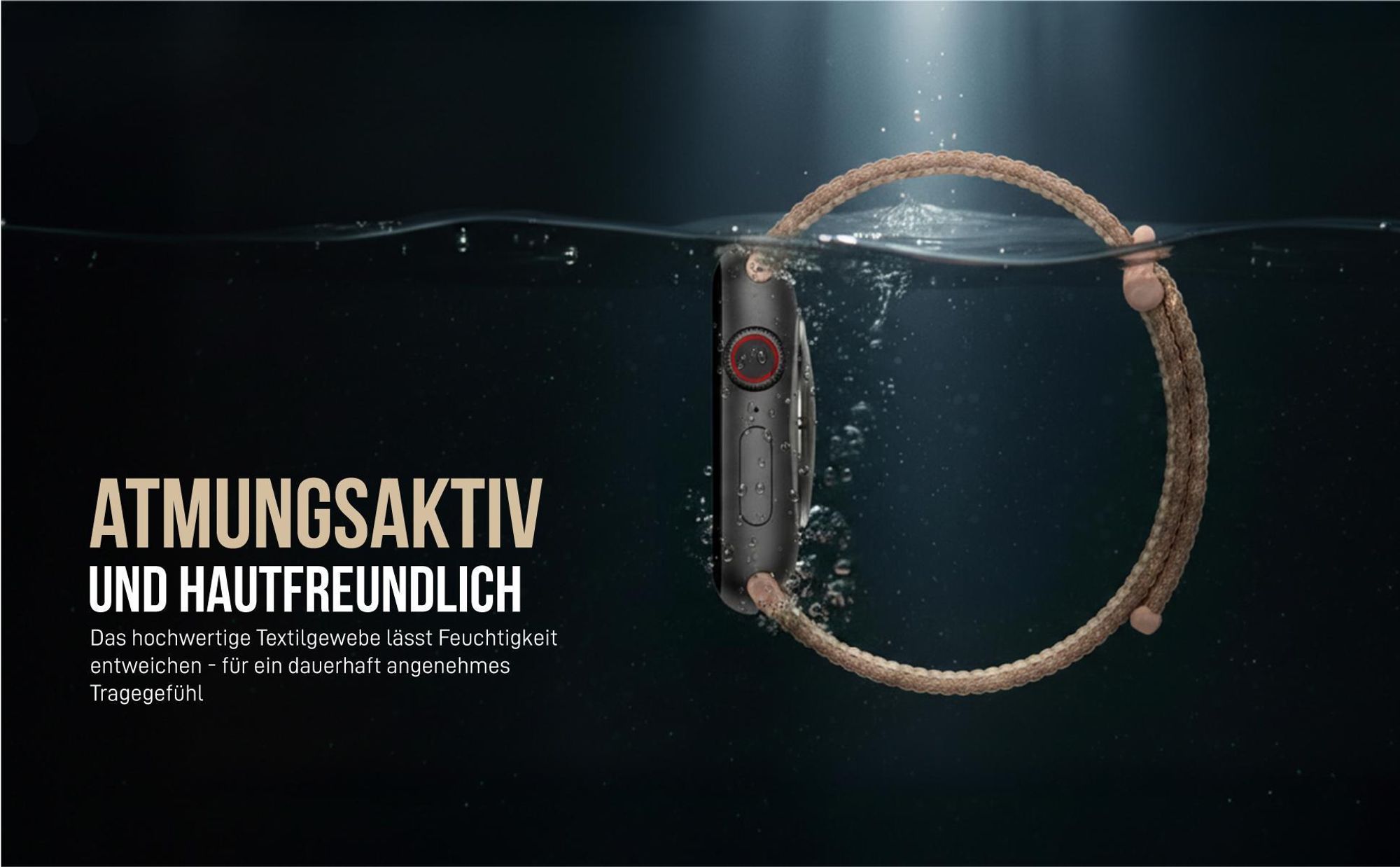 Atmungsaktives Smartwatch Band für Apple Watch SE 2 40mm