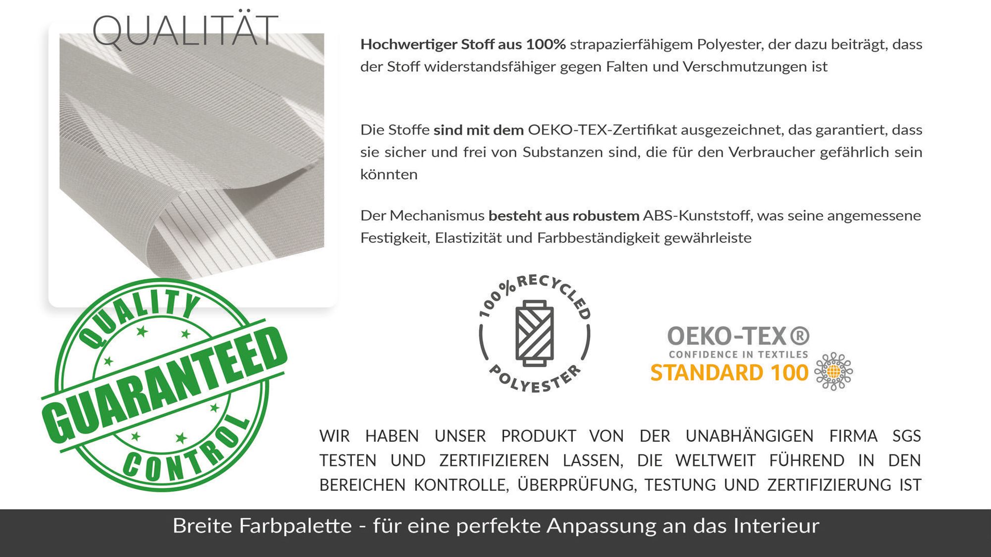 Doppelrollo, Mardom, Verdunkelungsrollo, Ohne Bohren, Mit Klemmfix, Sonnenschutzrollo