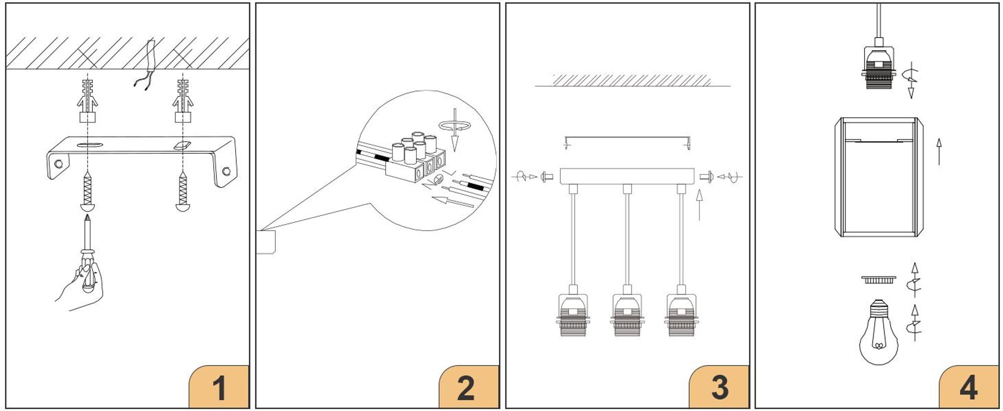 ZMH Hanglamp eettafel 3-lichts zwart kristal E27 fitting hoogteverstelbaar moderne pendellamp eetkamerlamp woonkamer slaapkamer keuken