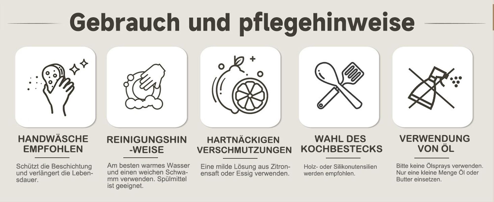 8-TLG Topfset Induktion mit Antihaftbeschichtung,Pfanne 24/28cm,Milchtopf 16cm,Kochtopf 24/28cm, für alle Herdarten,Holzmaserung