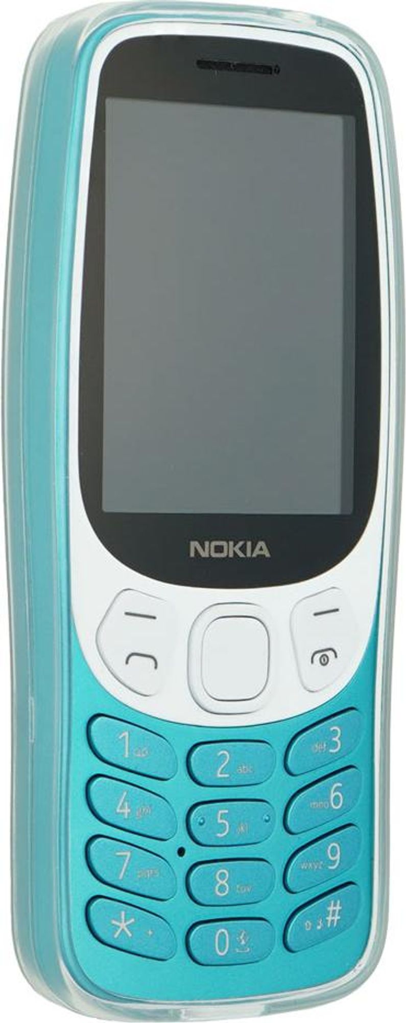 caseroxx Schutz-Hülle TPU-Hülle kompatibel mit Nokia 3210 (2024), Gummi Handy Tasche weiß-transparent Bild 4