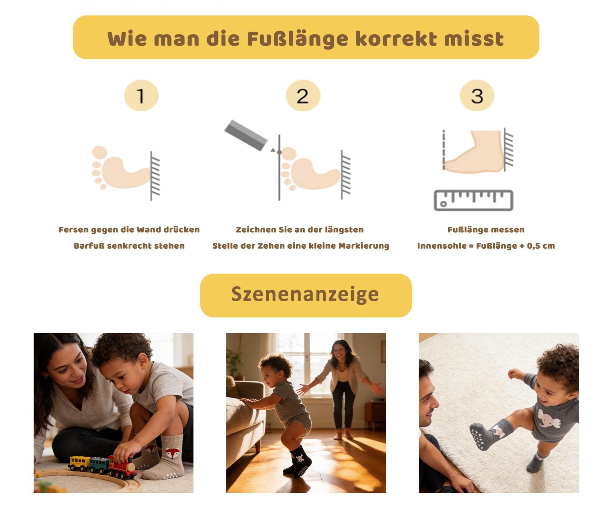 YALION 9 Paar Kinder Antirutschsocken Jungen Mädchen Baumwolle Babysocken Haussocken Thermosocken,Schweiß  Atmungsaktiv und Elastisch (18-24 Monate)