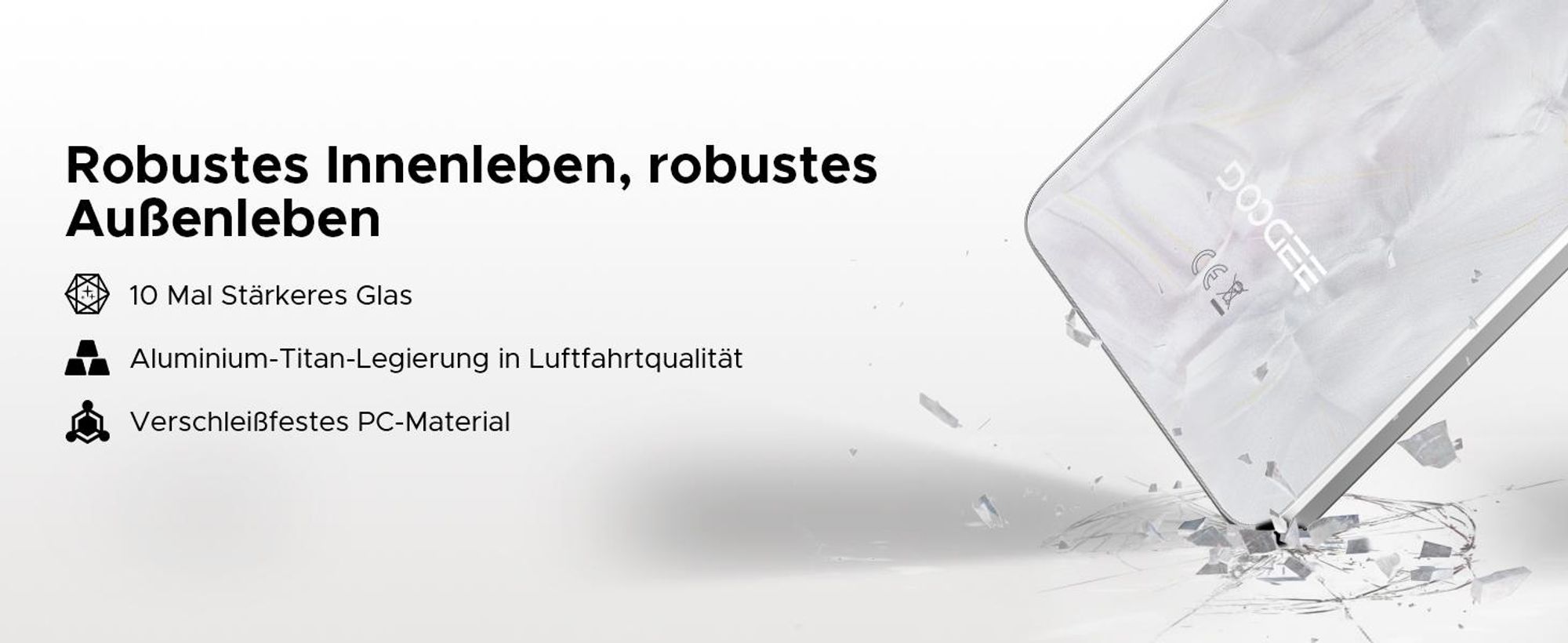 DOOGEE Note59 Pro+ Smartphone Handy, 5G, Android 16, 6,75" 120Hz, 6250mAh, 36+512GB, 50MP, 18W, Octa-Core, NFC, Fingerabdruck, Dual-SIM, ohne Vertrag