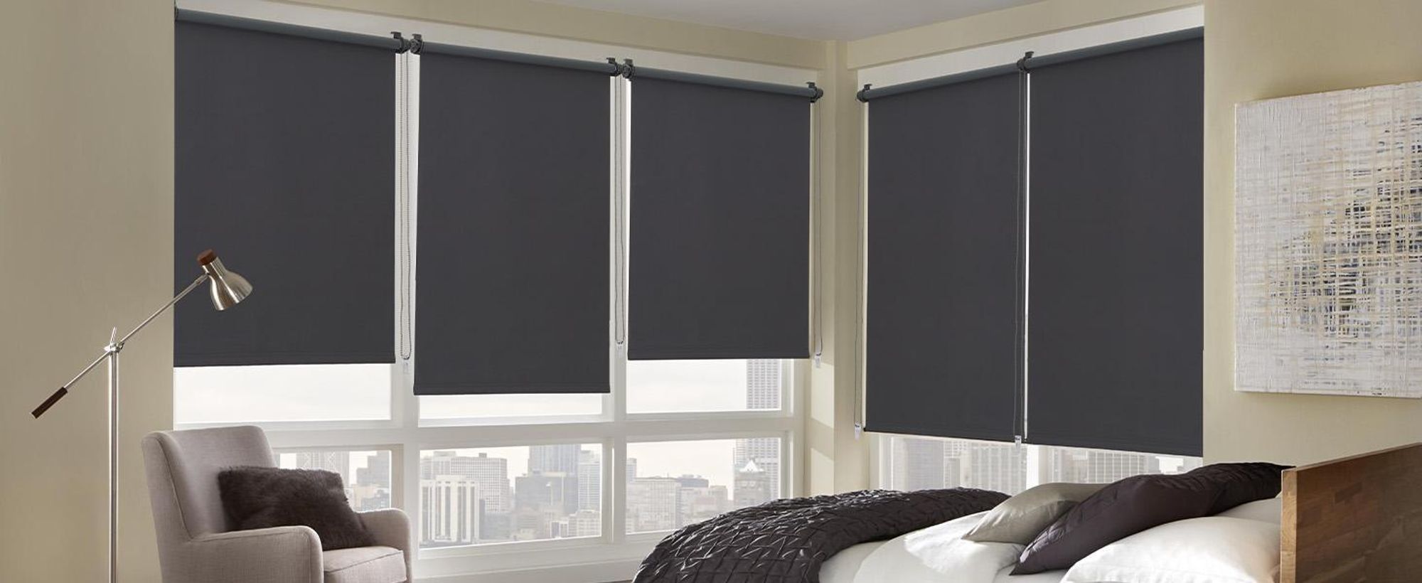 Verdunklungsrollo 90x220cm Grau Thermorollo Fensterrollo Klemmfix ohne Bohren Seitenzugrollo Sonnenschutz Wärmeschutz Blickdicht Rollo