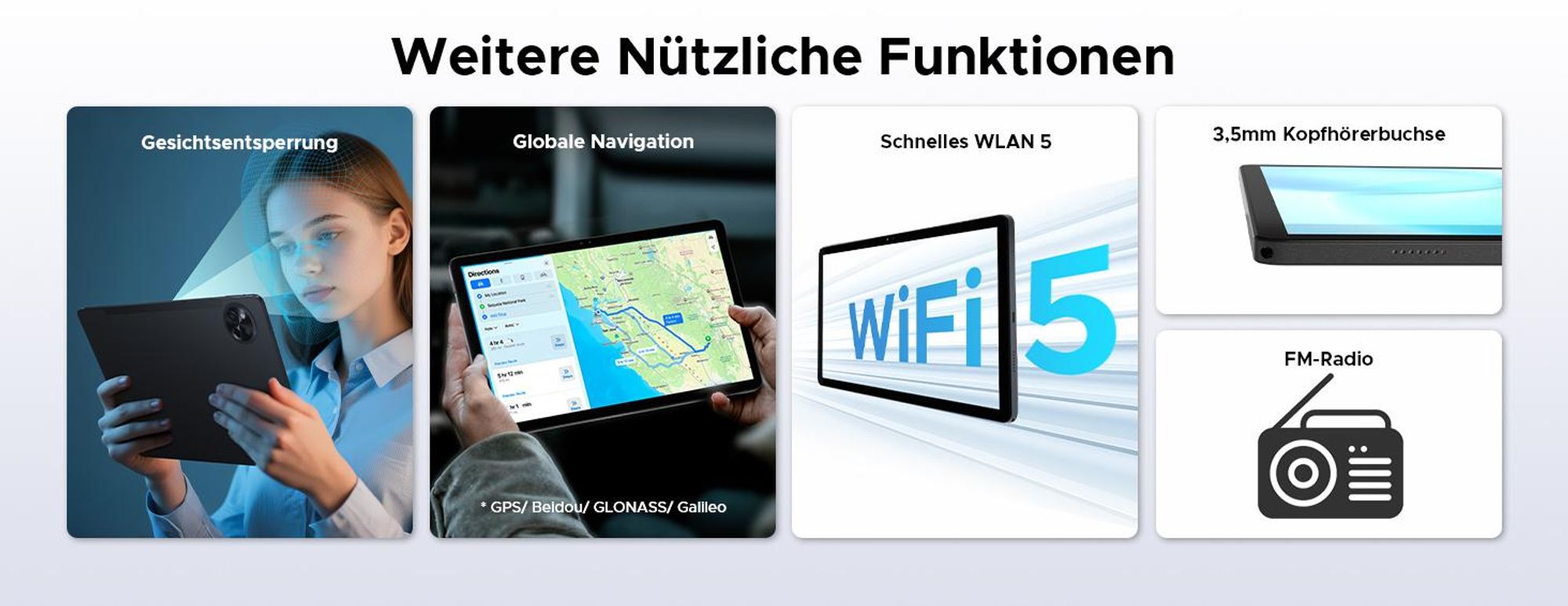 AP11 Tablet Android 16, 48GB RAM+128GB ROM/2TB, 11 Zoll 90Hz HD IPS, T7250 Octa-Core, 8800mAh, Gemini AI, Widevine L1-Tastatur, Stift, Maus und Hülle