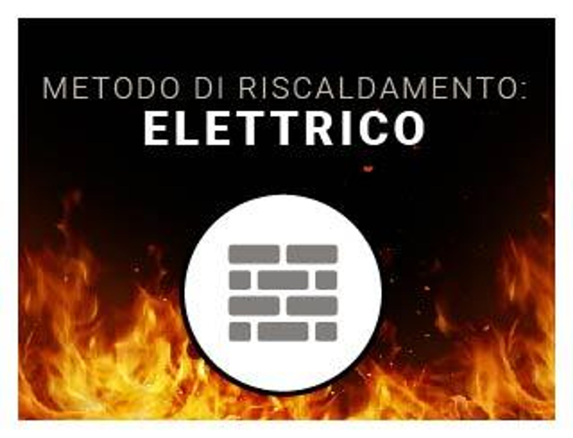 Camino elettrico BALDERIA Ida – Camino da parete - Bianco