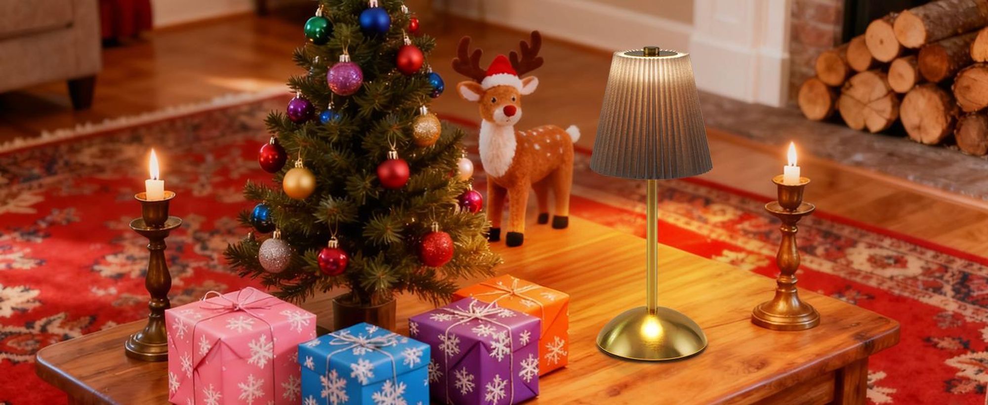 ZMH noční lampa sada 2 stolních lamp dobíjecí LED stolní lampa bezdrátová stmívatelná dotyková lampa do ložnice s USB látkové stínítko noční lampa